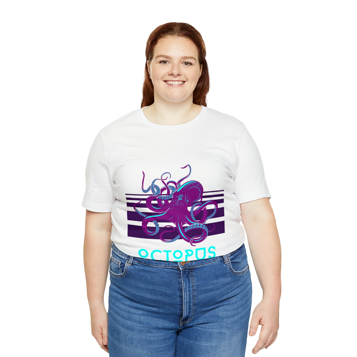 Octopus retro Unisex Jersey Short Sleeve Tee