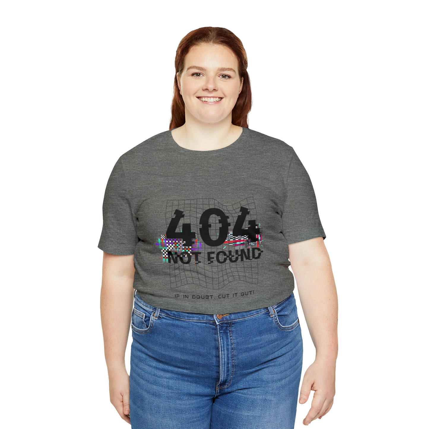 404 Not found Unisex Jersey Short Sleeve Tee