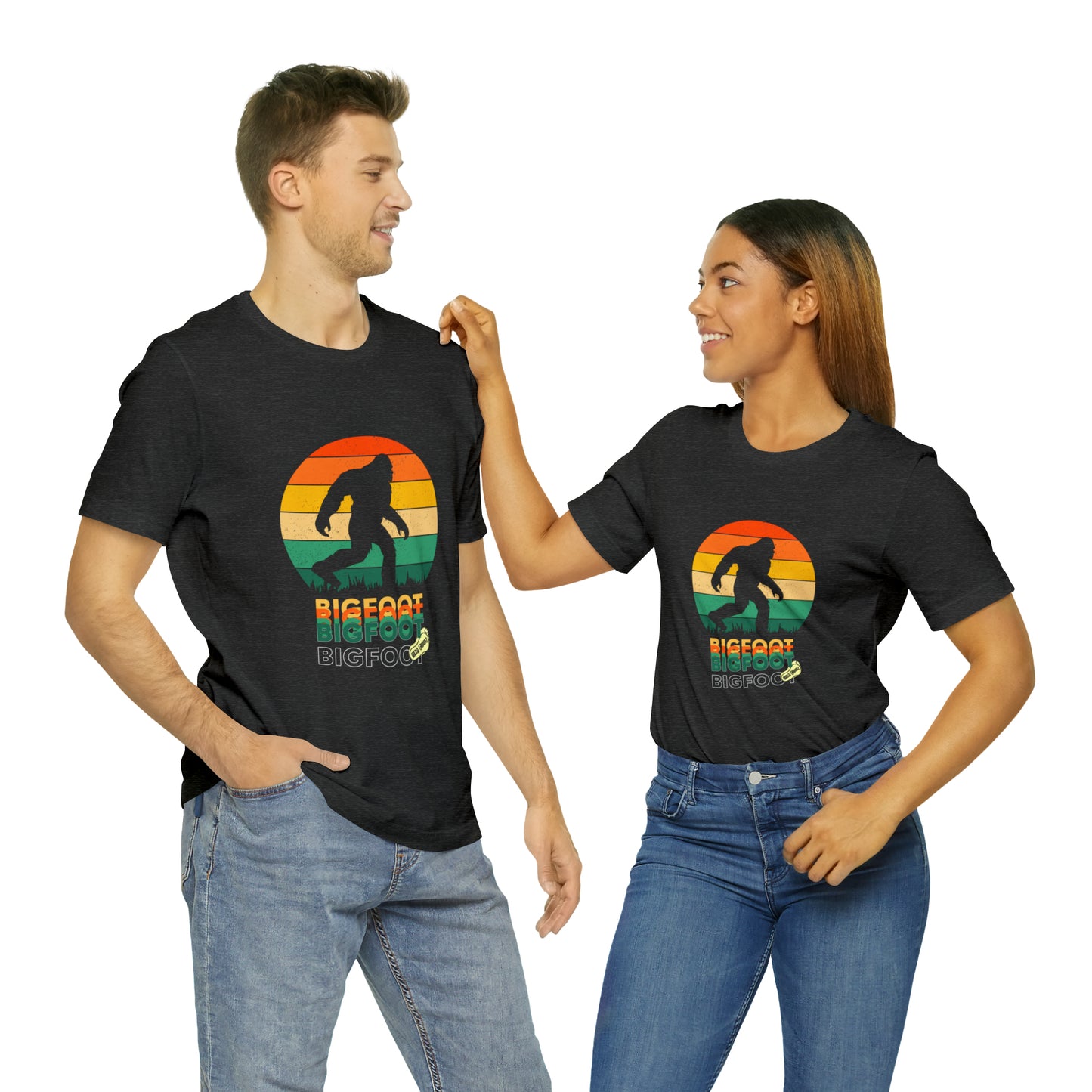 Bigfoot retro Unisex Jersey Short Sleeve Tee