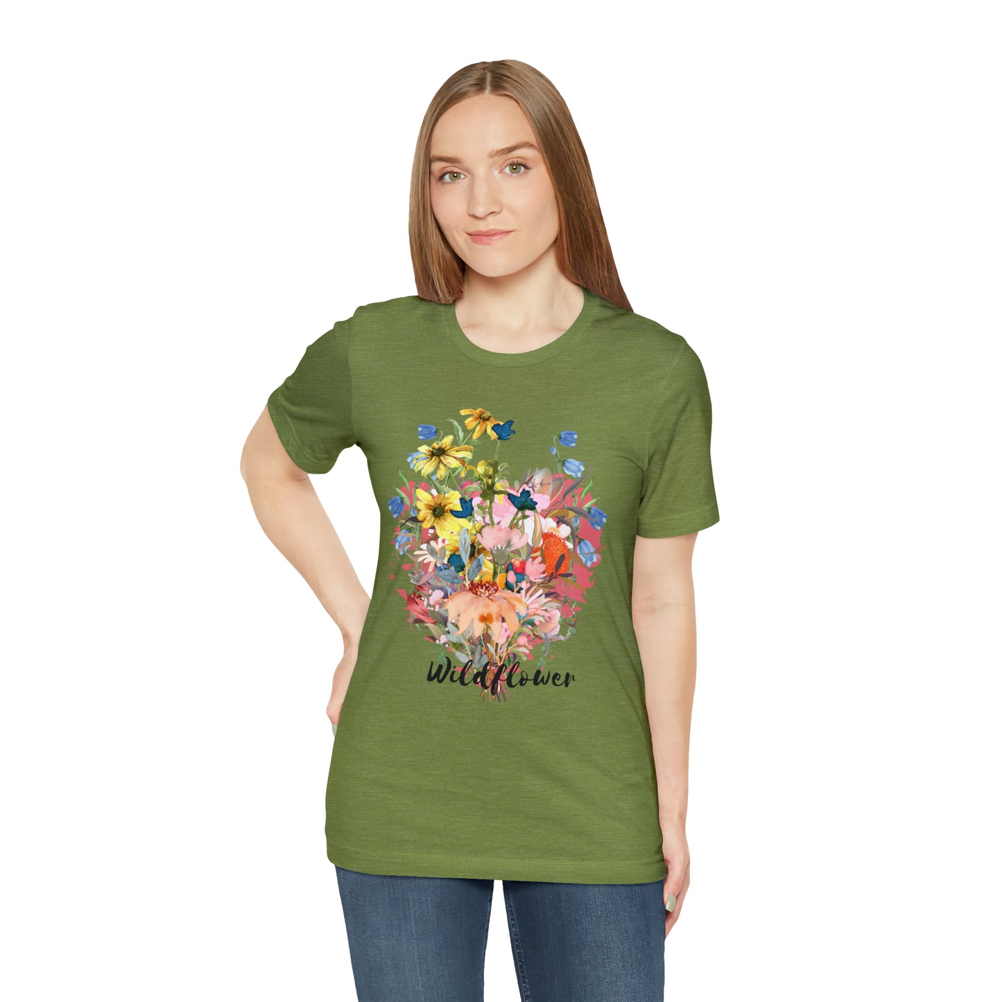 Wildflower Unisex Jersey Short Sleeve Tee