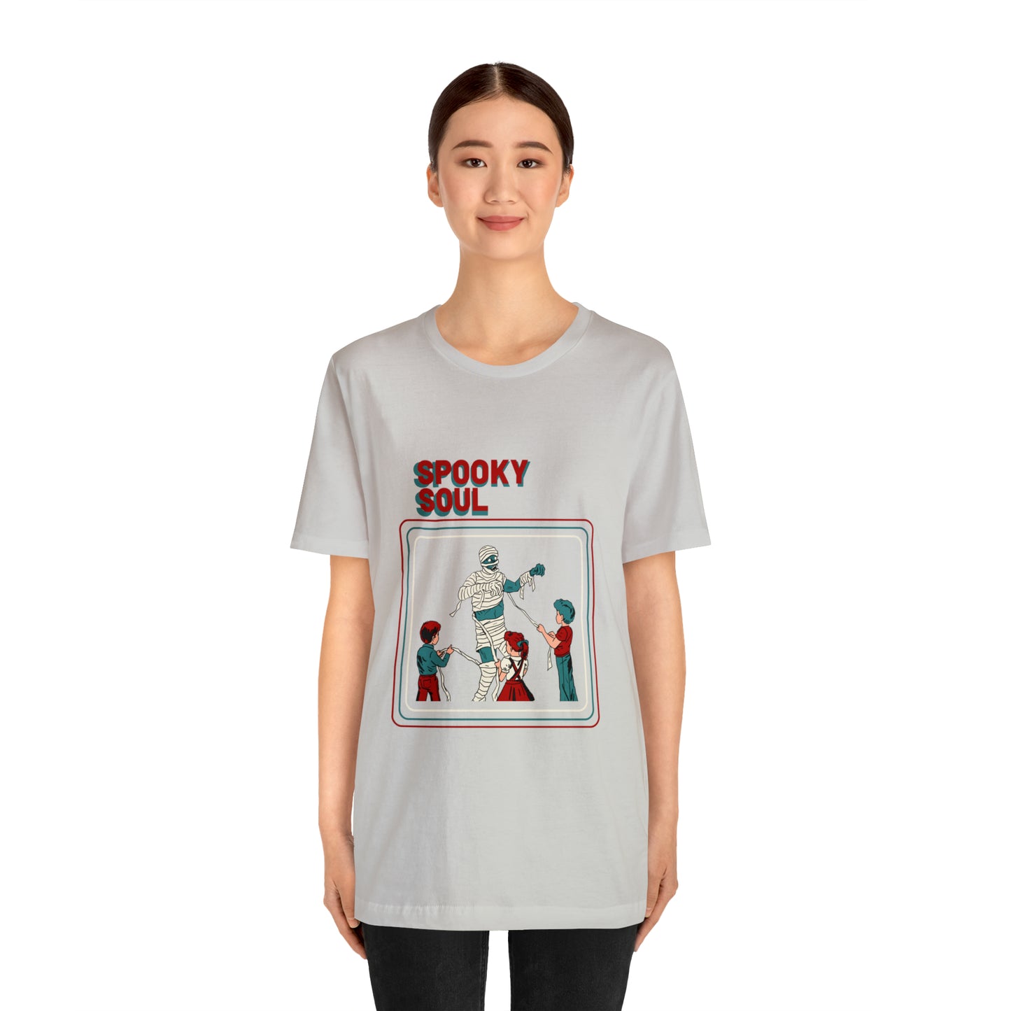 Halloween spooky soul Unisex Jersey Short Sleeve Tee