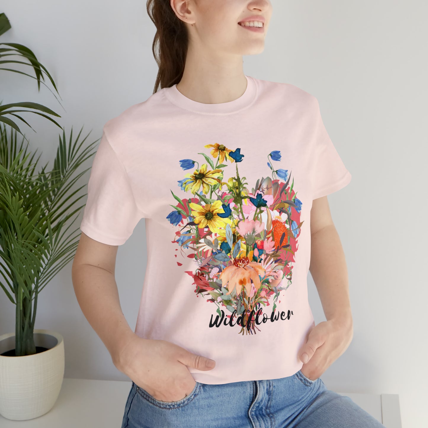 Wildflower Unisex Jersey Short Sleeve Tee