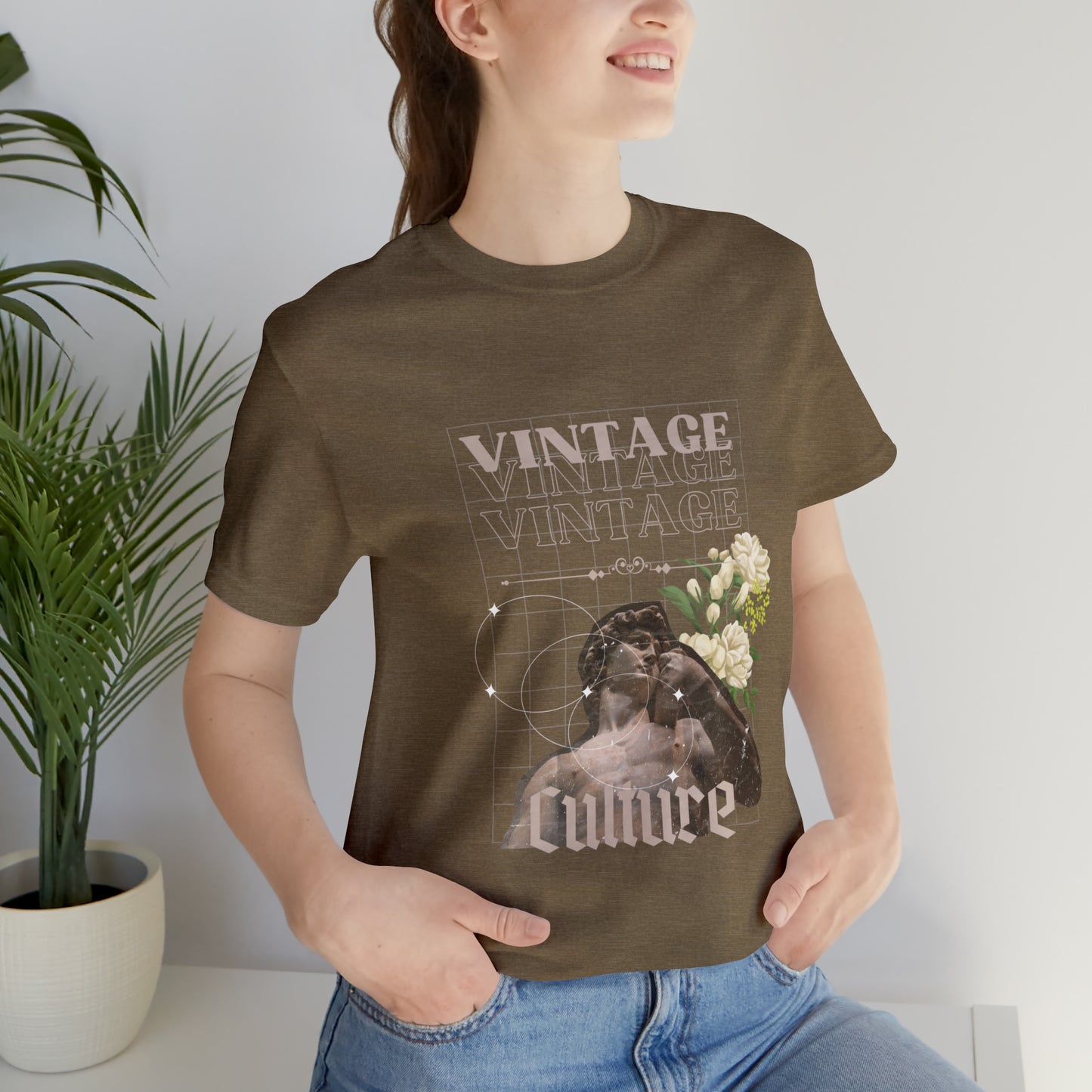 Vintage culture streetwear Unisex Jersey Short Sleeve Tee