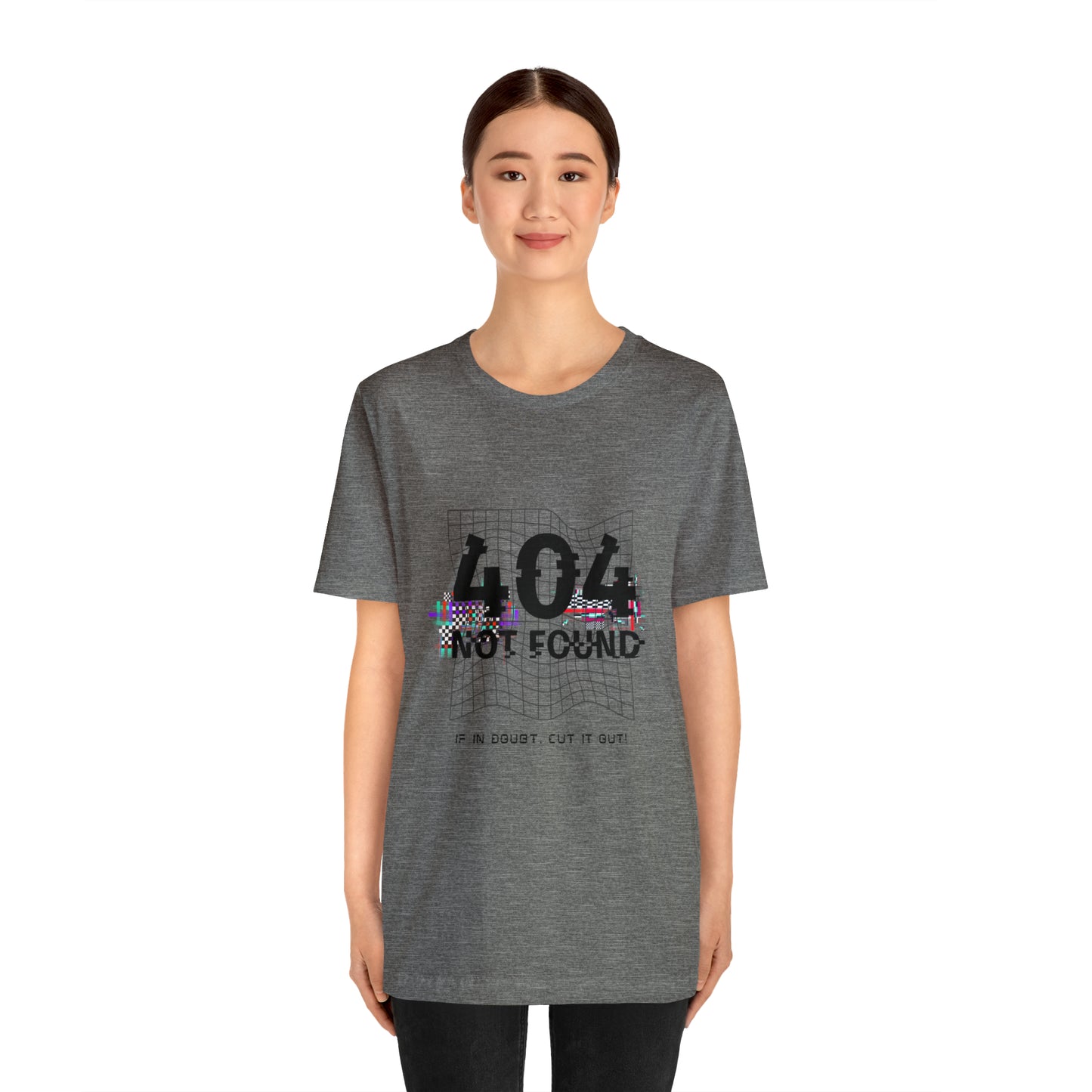 404 Not found Unisex Jersey Short Sleeve Tee