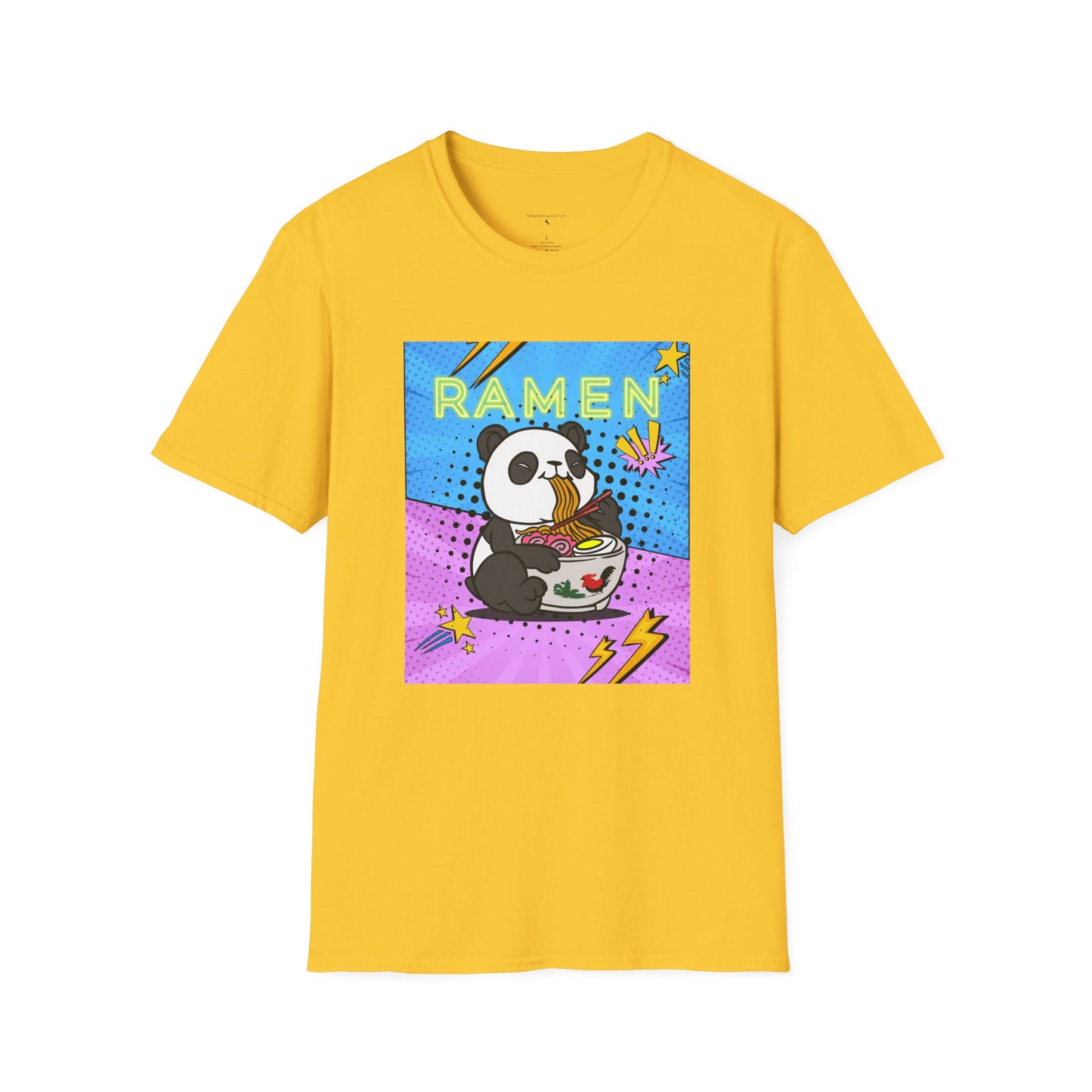 Ramen Panda Unisex Softstyle T-Shirt