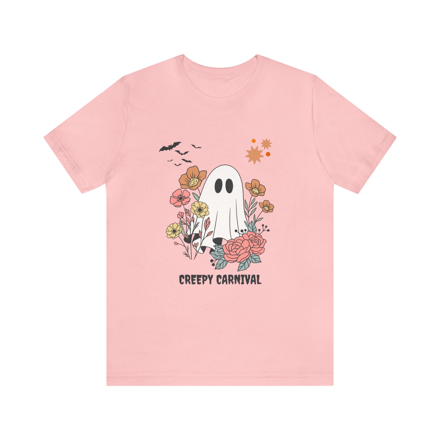 Halloween creepy carnival Unisex Jersey Short Sleeve Tee