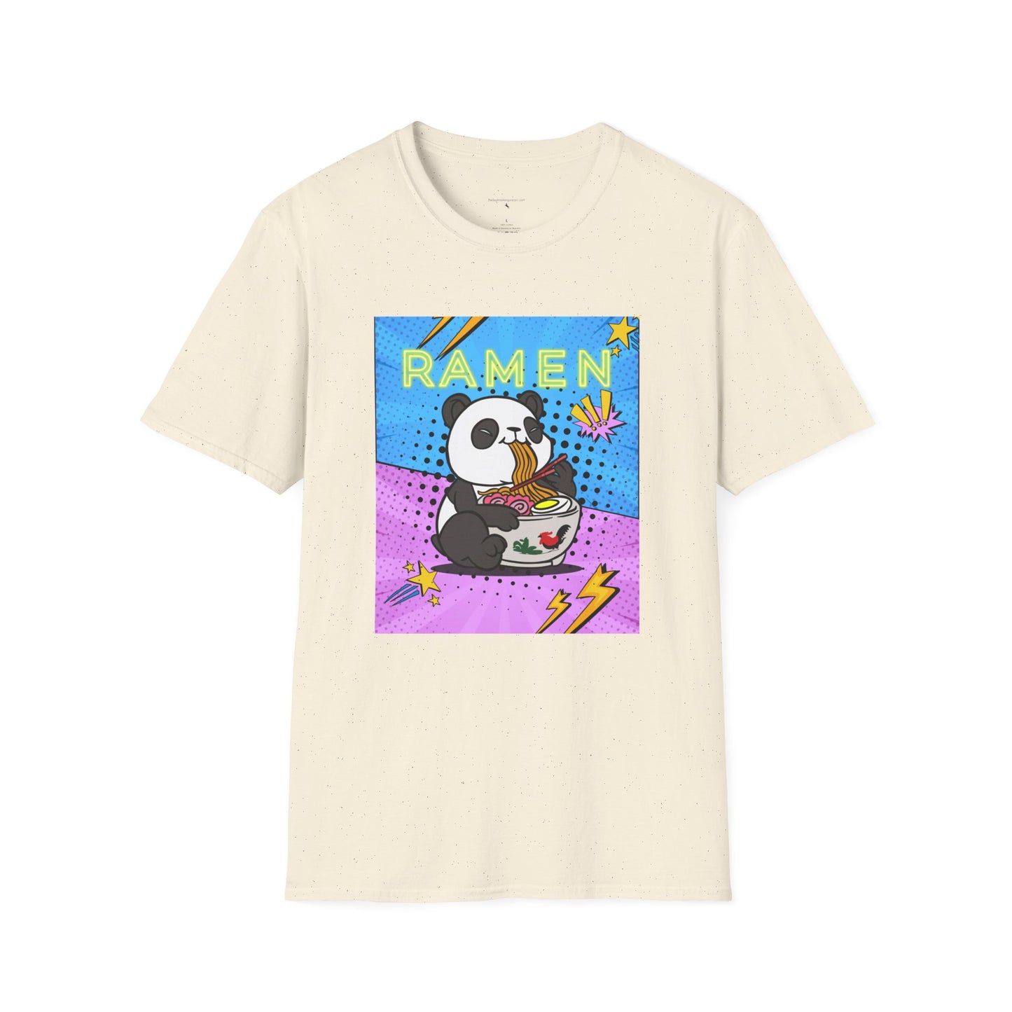 Ramen Panda Unisex Softstyle T-Shirt