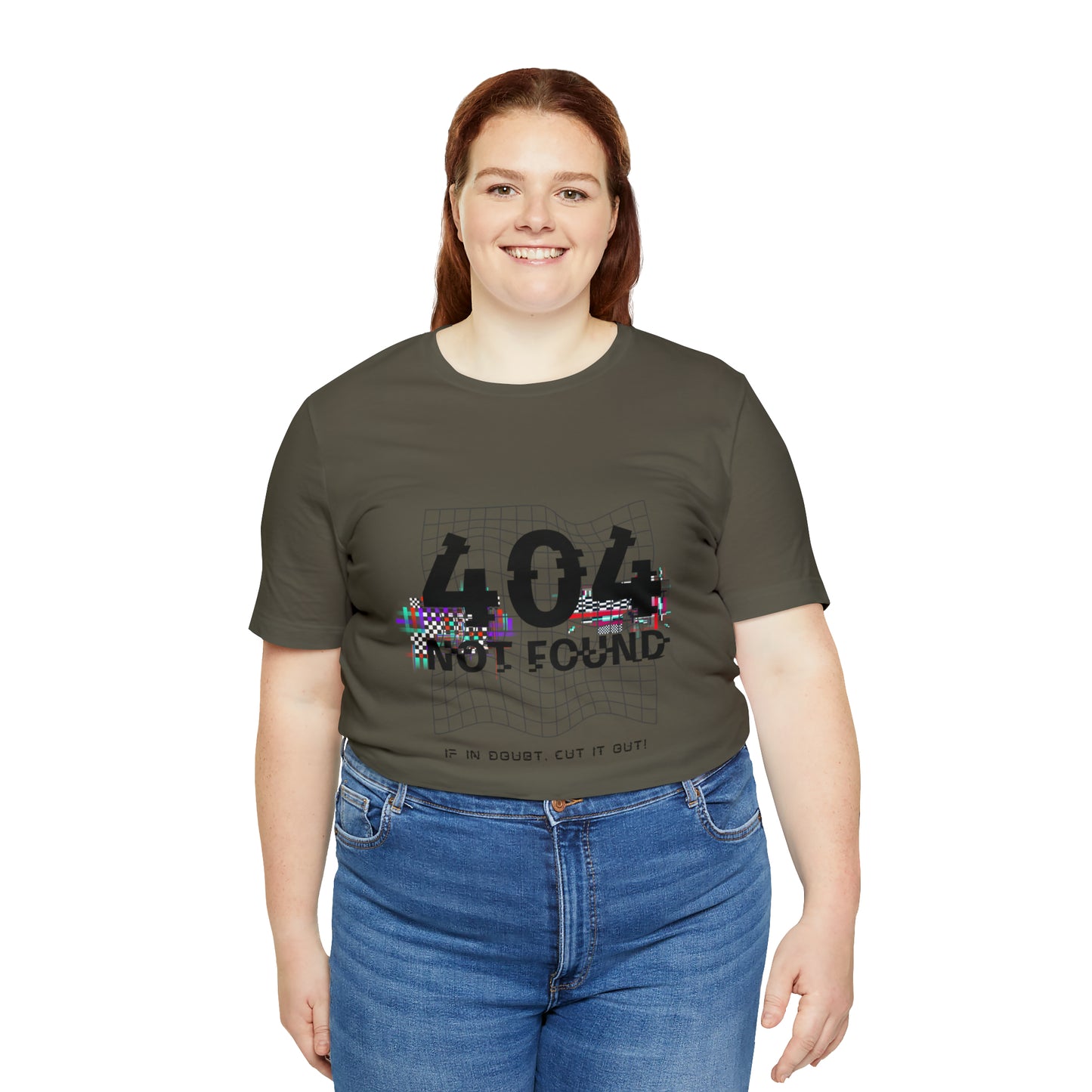 404 Not found Unisex Jersey Short Sleeve Tee