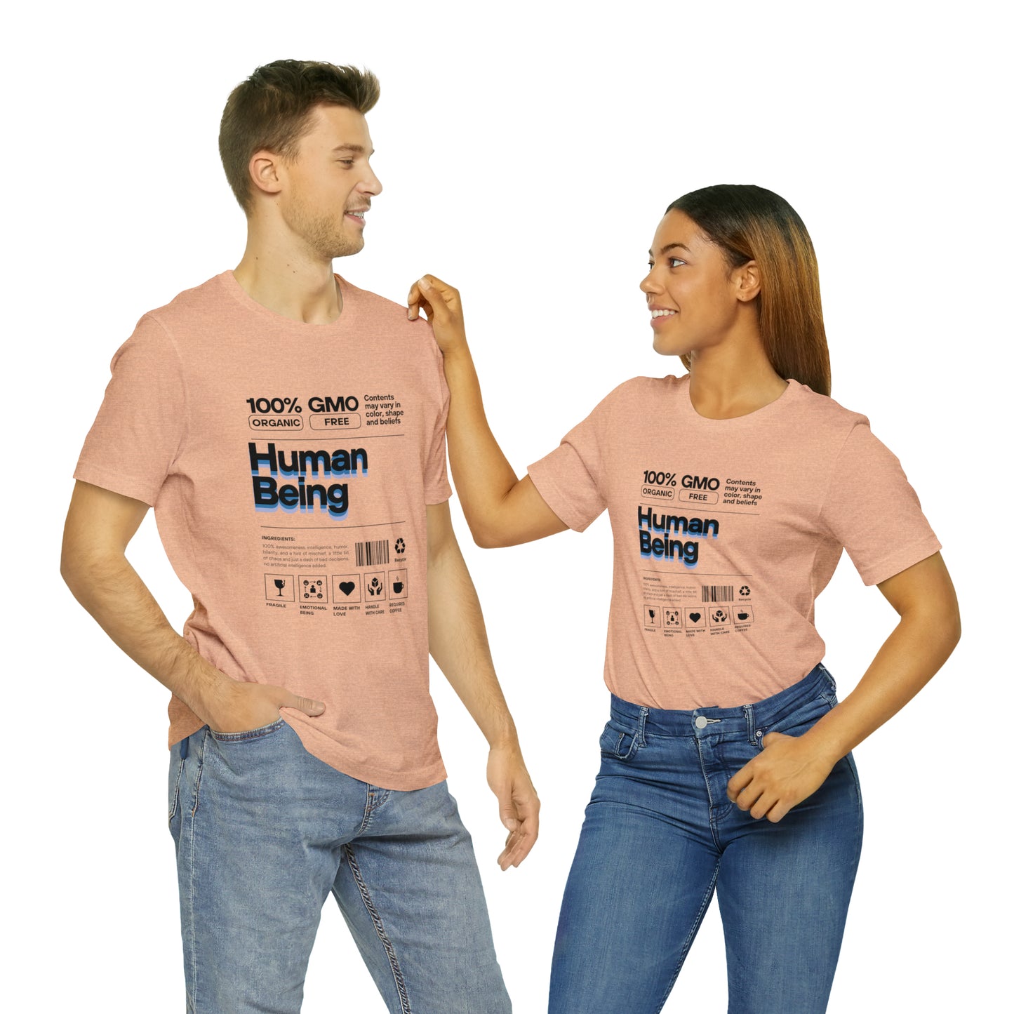 Human being Unisex Jersey Short Sleeve Tee