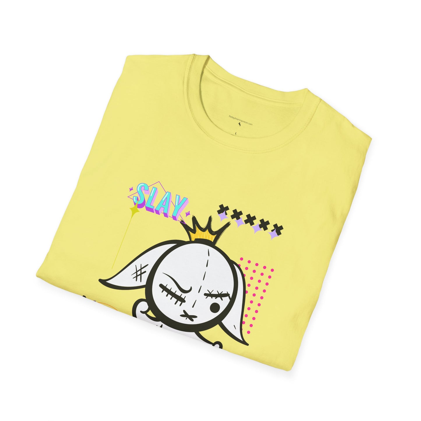 Graffiti bunny Slay  Unisex Softstyle T-Shirt