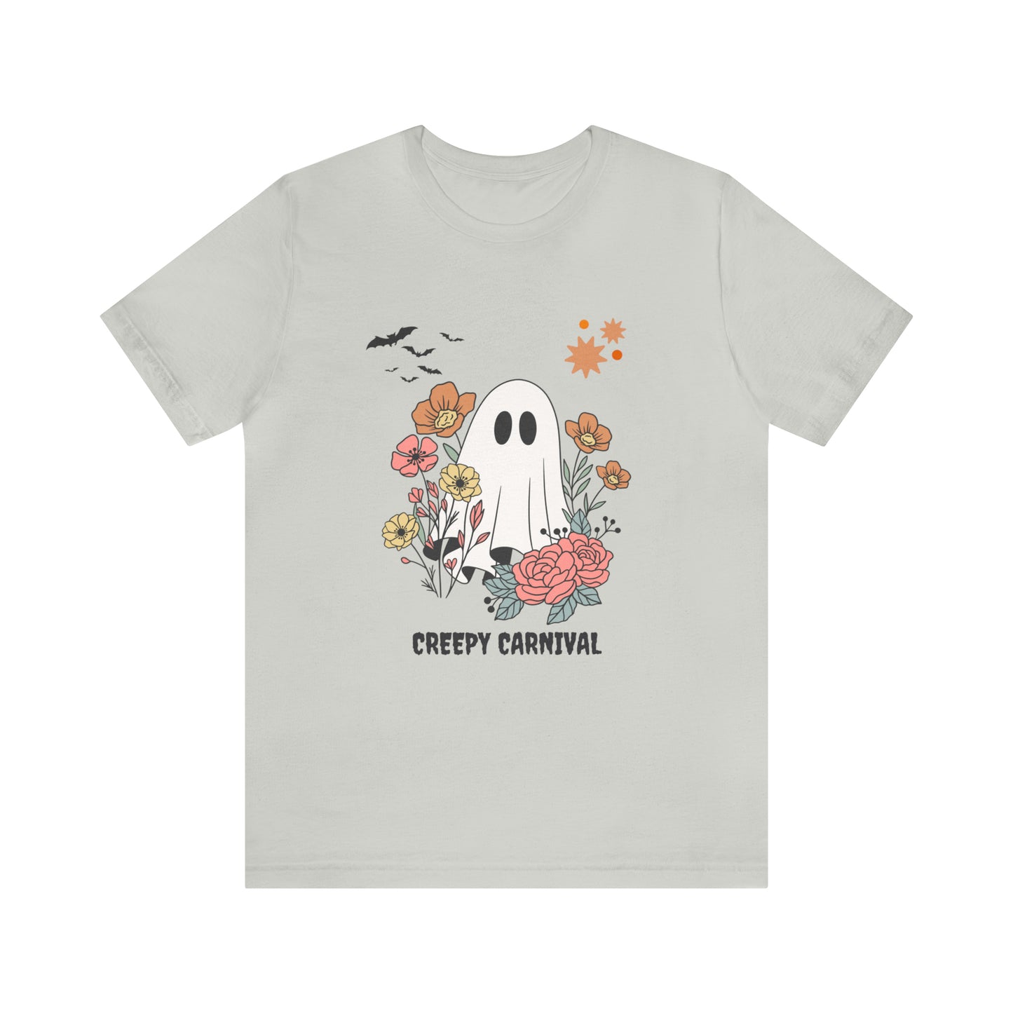 Halloween creepy carnival Unisex Jersey Short Sleeve Tee