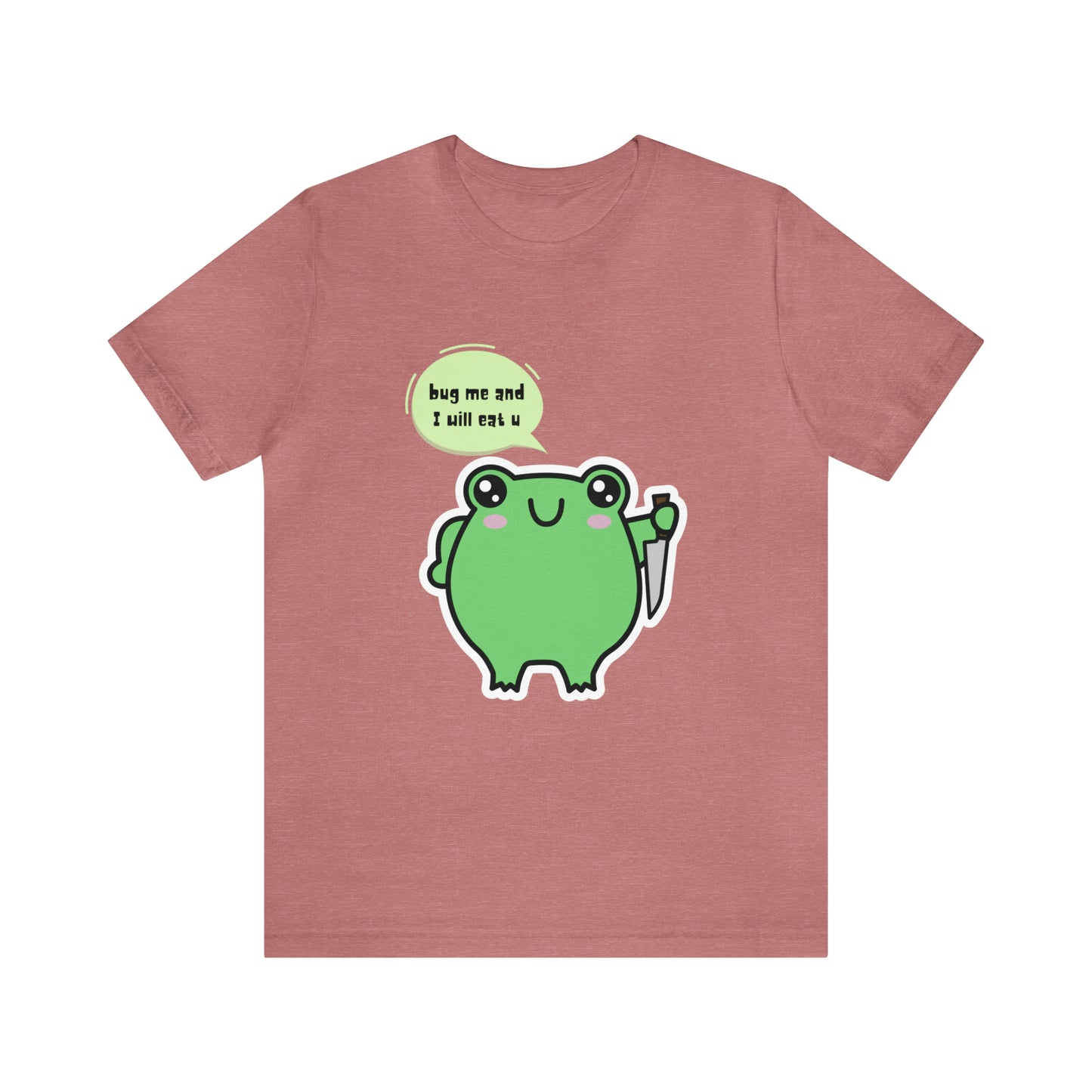 Frog kawaii cute Unisex Jersey Short Sleeve Tee