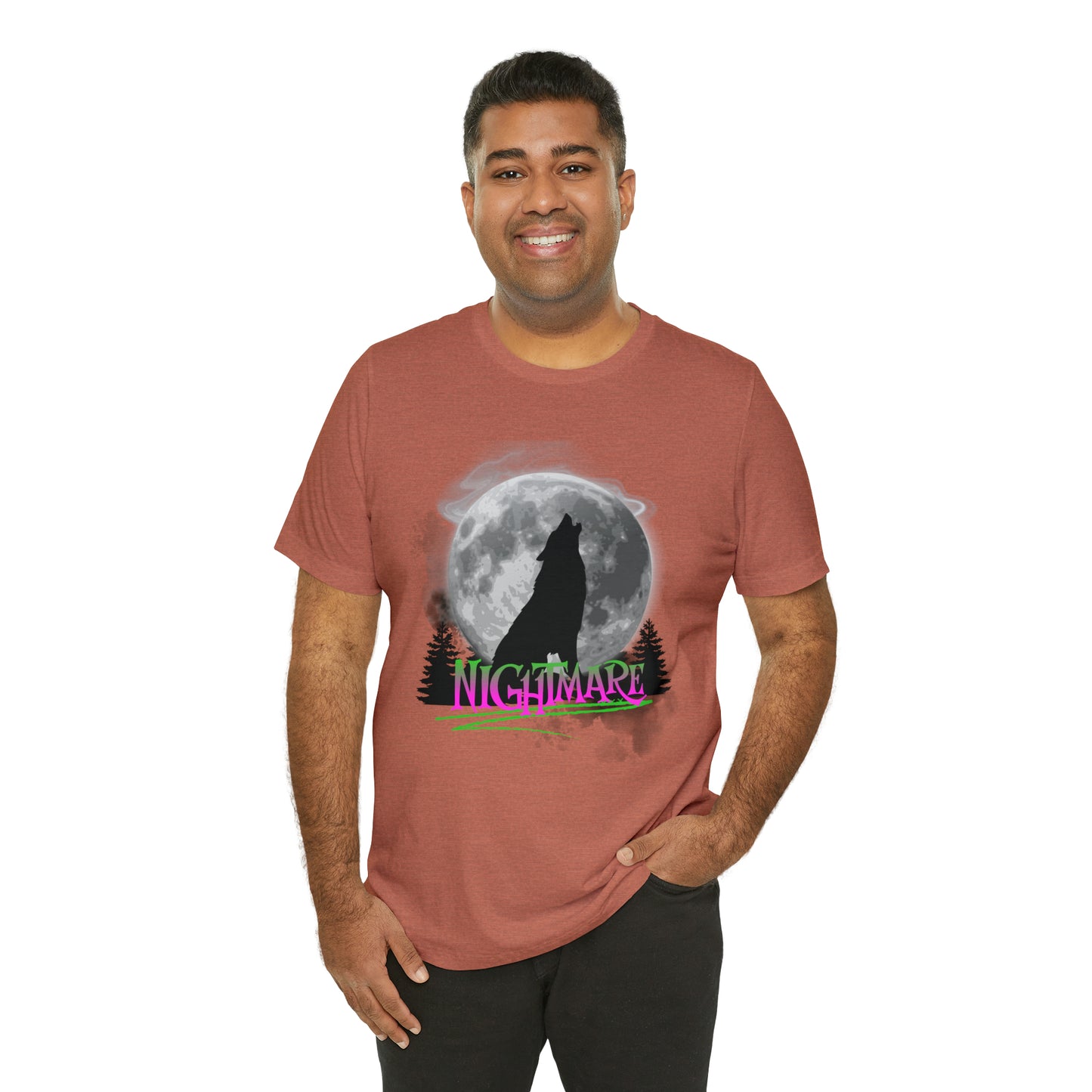 Nightmare Urban streetwear Unisex Jersey Short Sleeve Tee