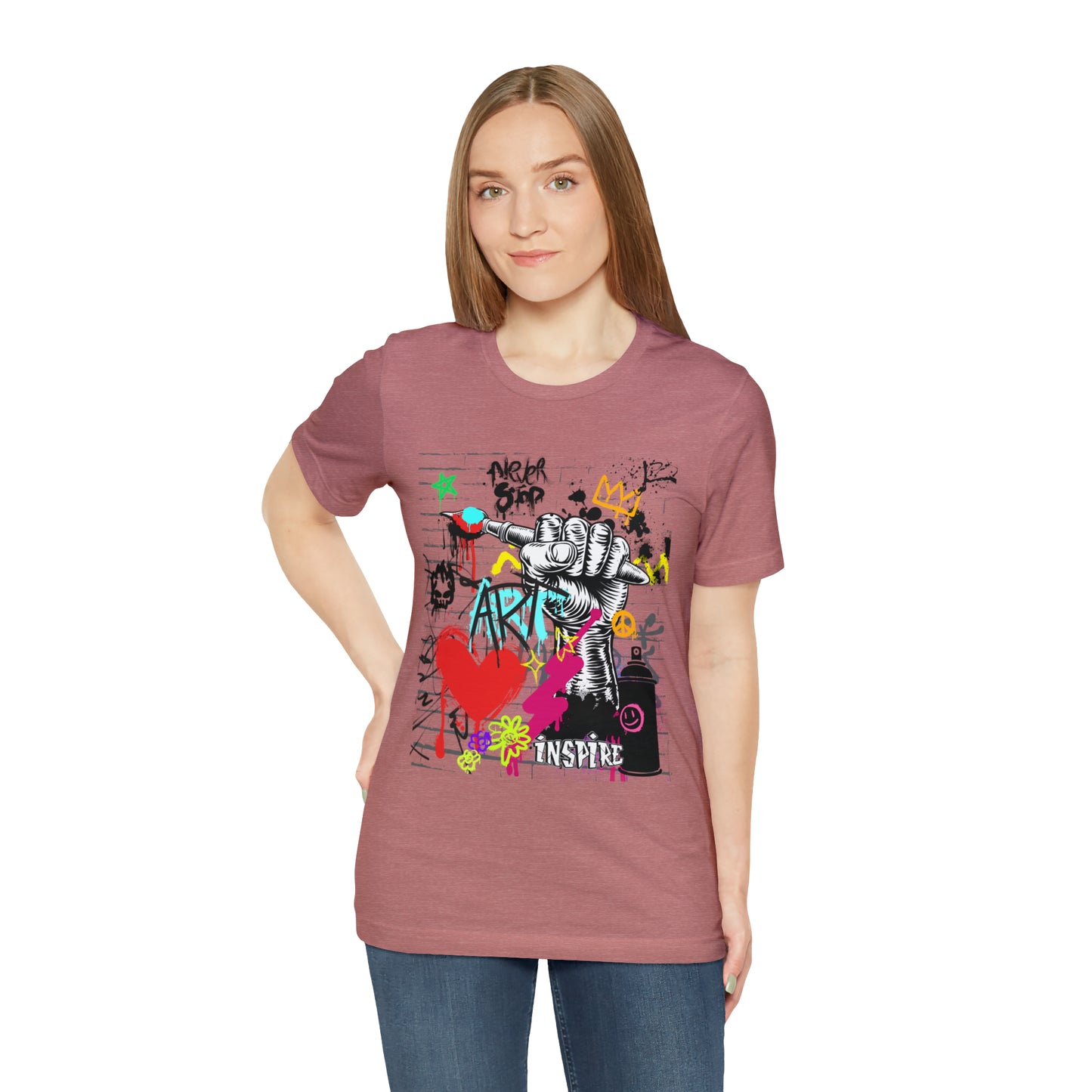 Artist graffiti urban Unisex Jersey Short Sleeve Tee