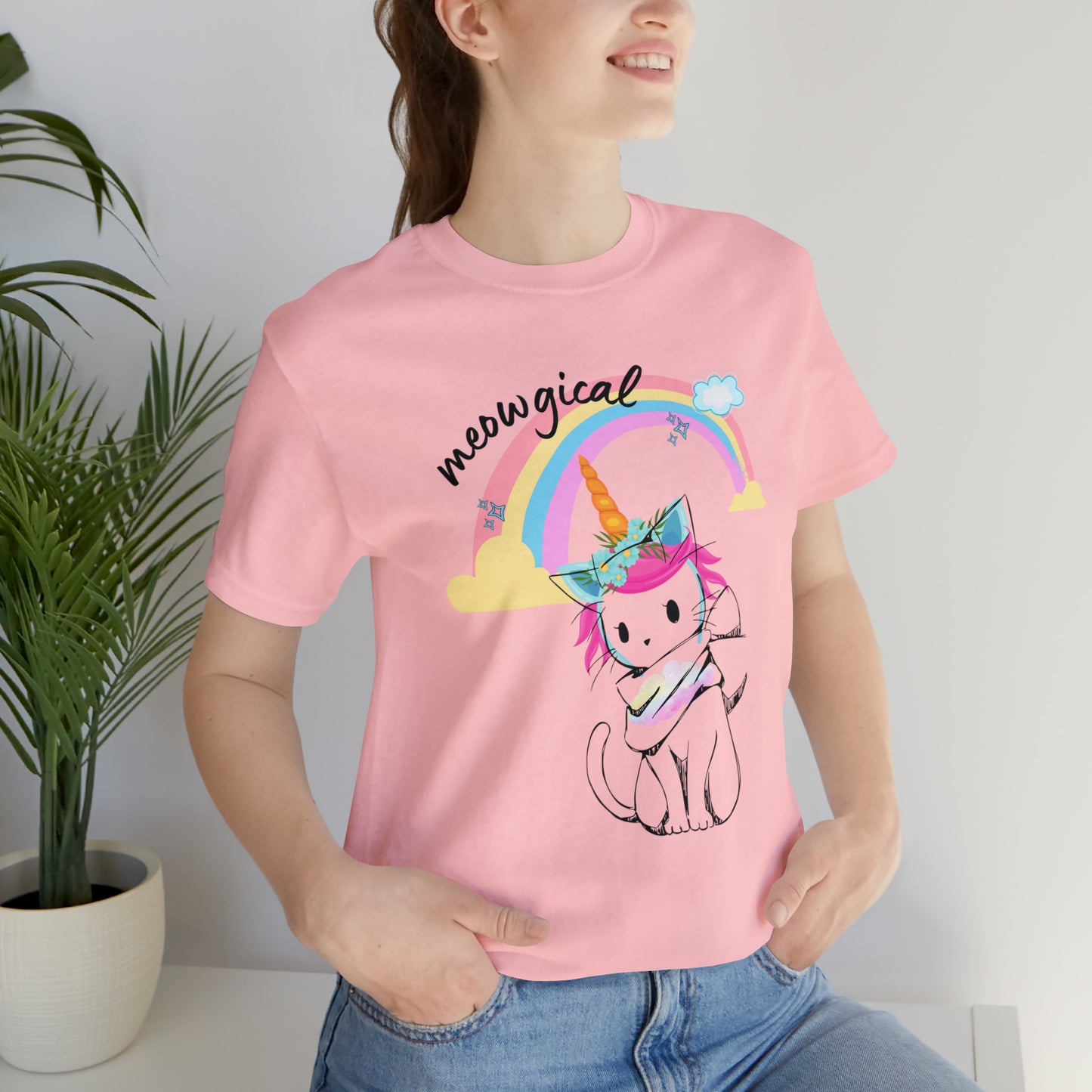 Meowgical Unisex Jersey Short Sleeve Tee