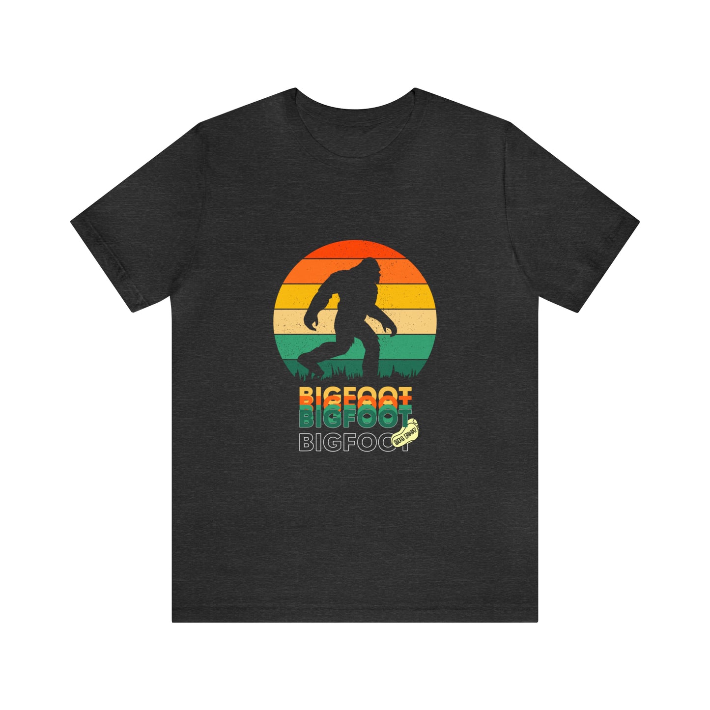 Bigfoot retro Unisex Jersey Short Sleeve Tee