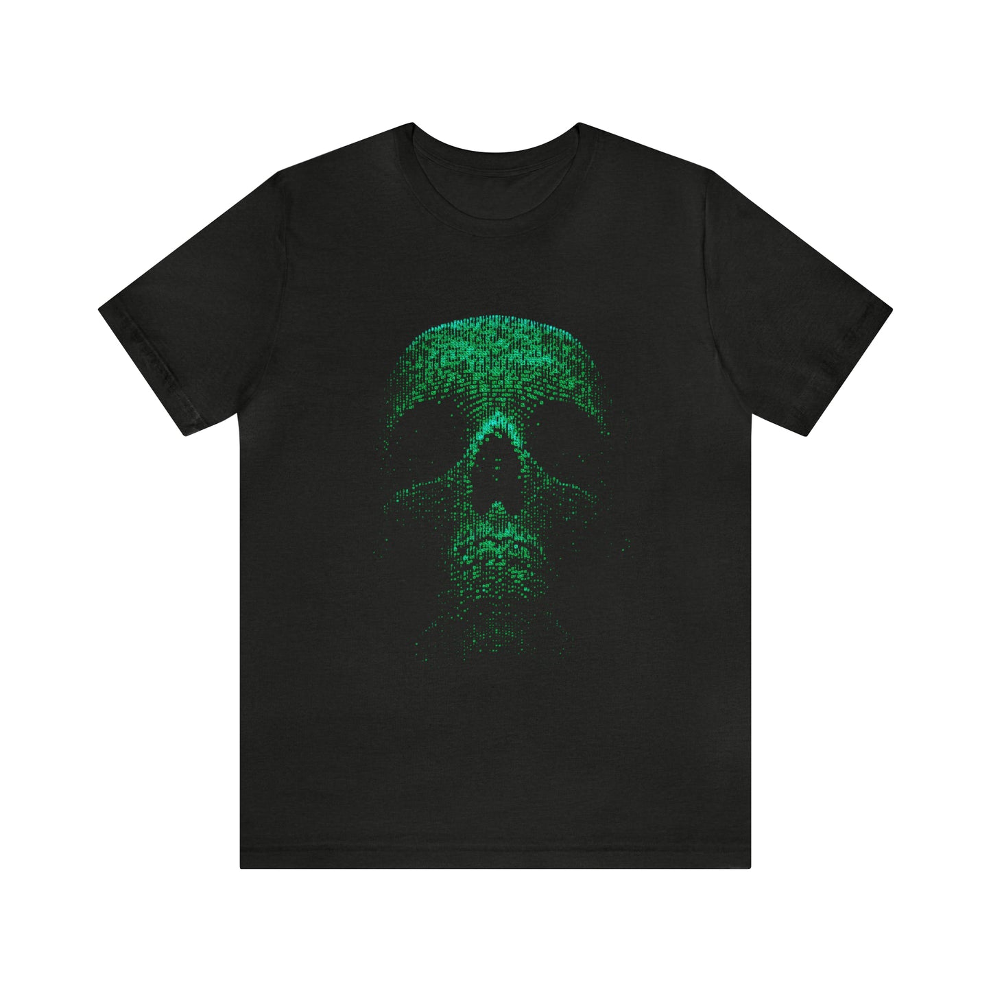 Binary skull Unisex Jersey Short Sleeve Tee