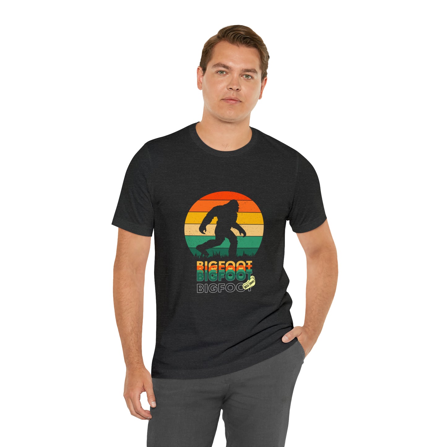 Bigfoot retro Unisex Jersey Short Sleeve Tee