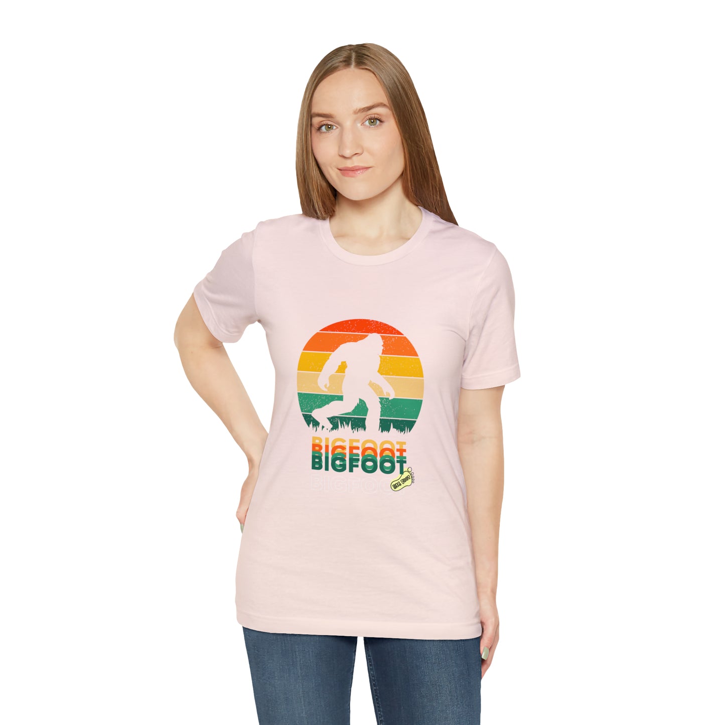 Bigfoot retro Unisex Jersey Short Sleeve Tee