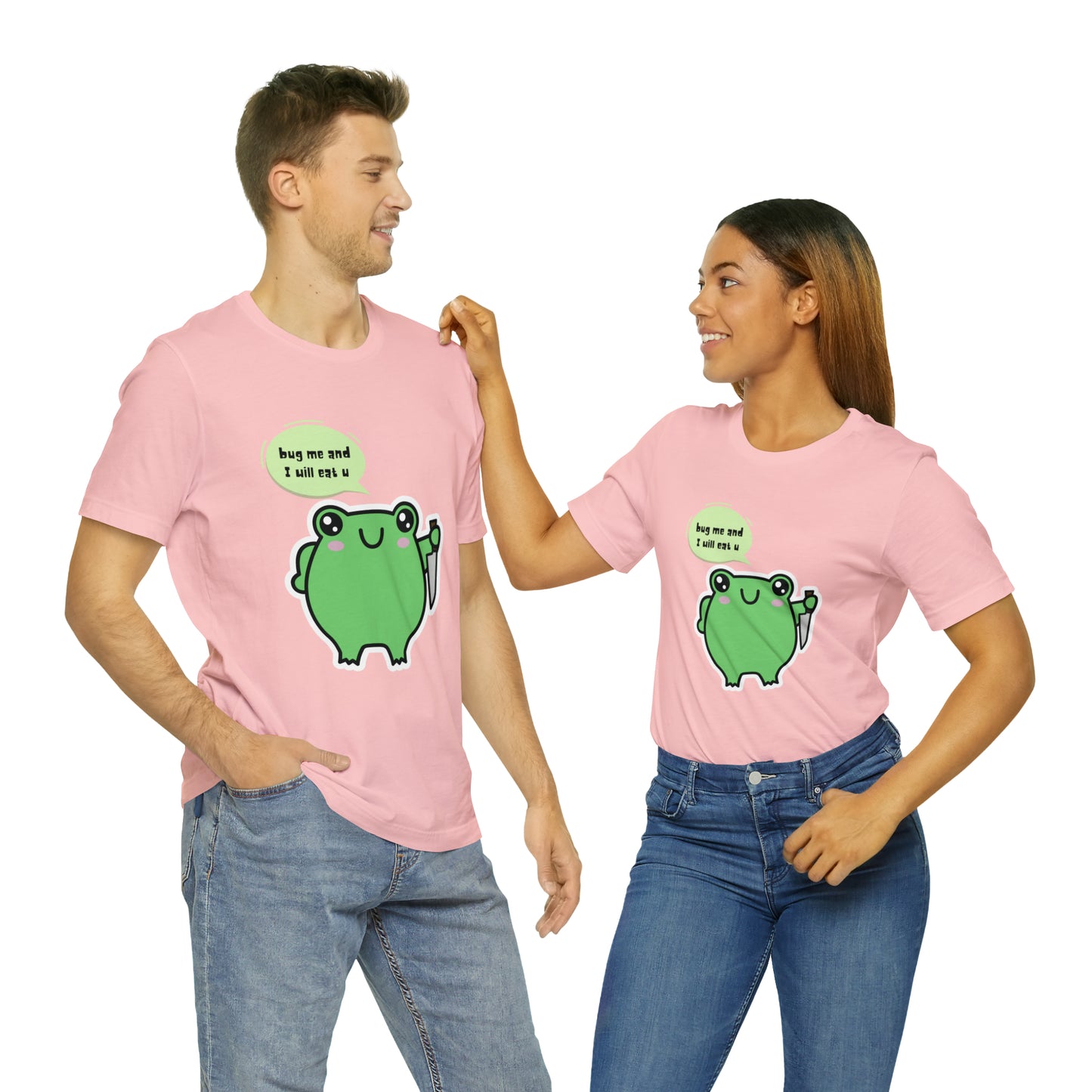 Frog kawaii cute Unisex Jersey Short Sleeve Tee