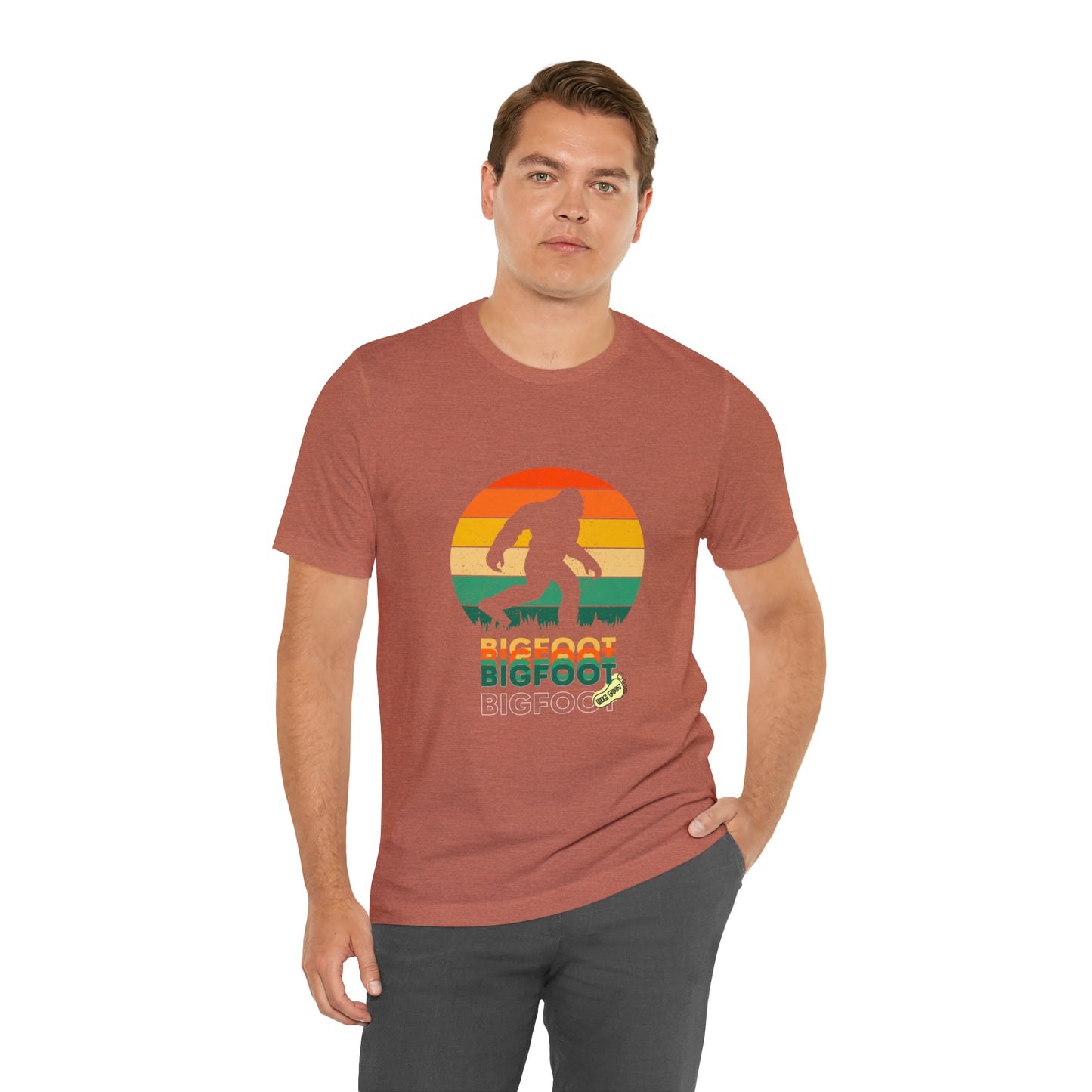 Bigfoot retro Unisex Jersey Short Sleeve Tee