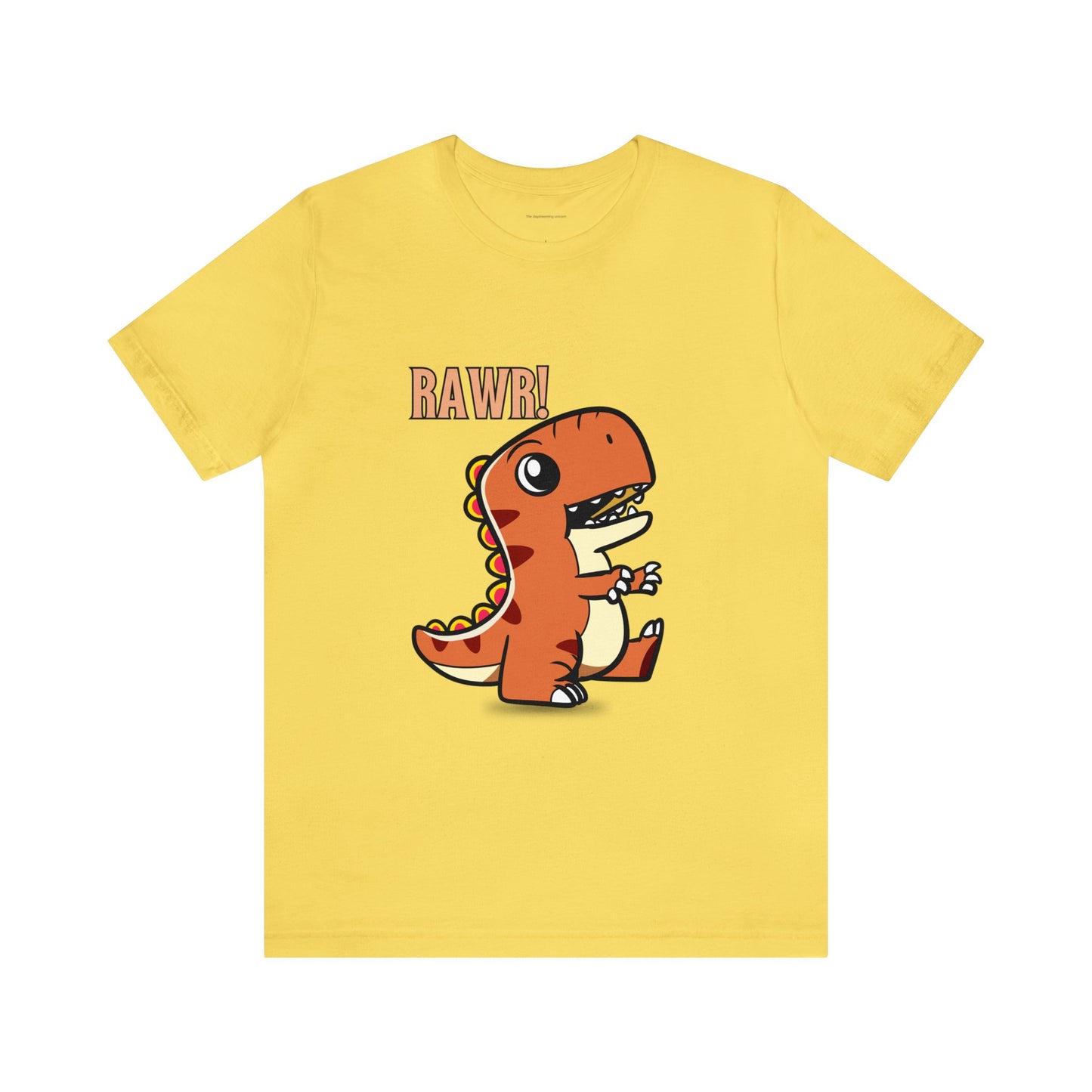 Rawr Dinosaur Cute Unisex Jersey Short Sleeve Tee