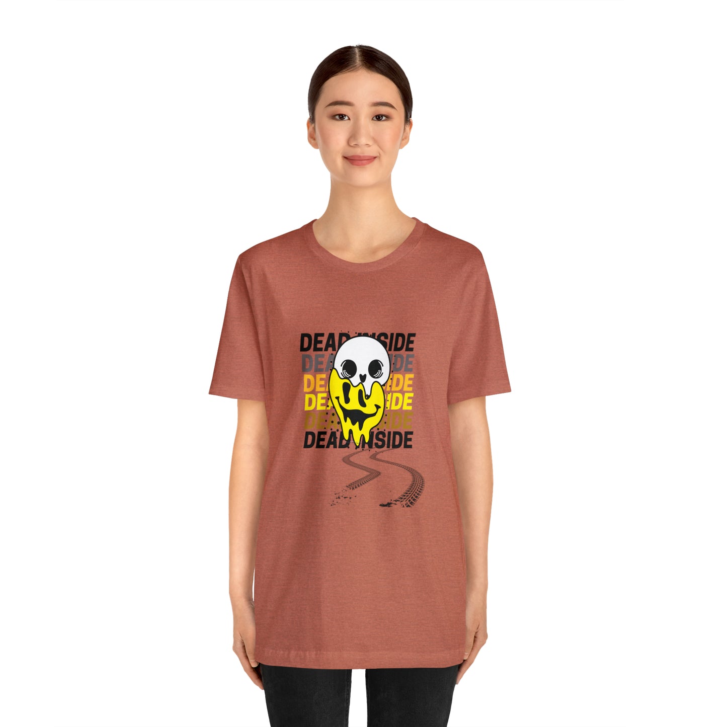 Dead Inside Urban streetwear Unisex Jersey Short Sleeve Tee