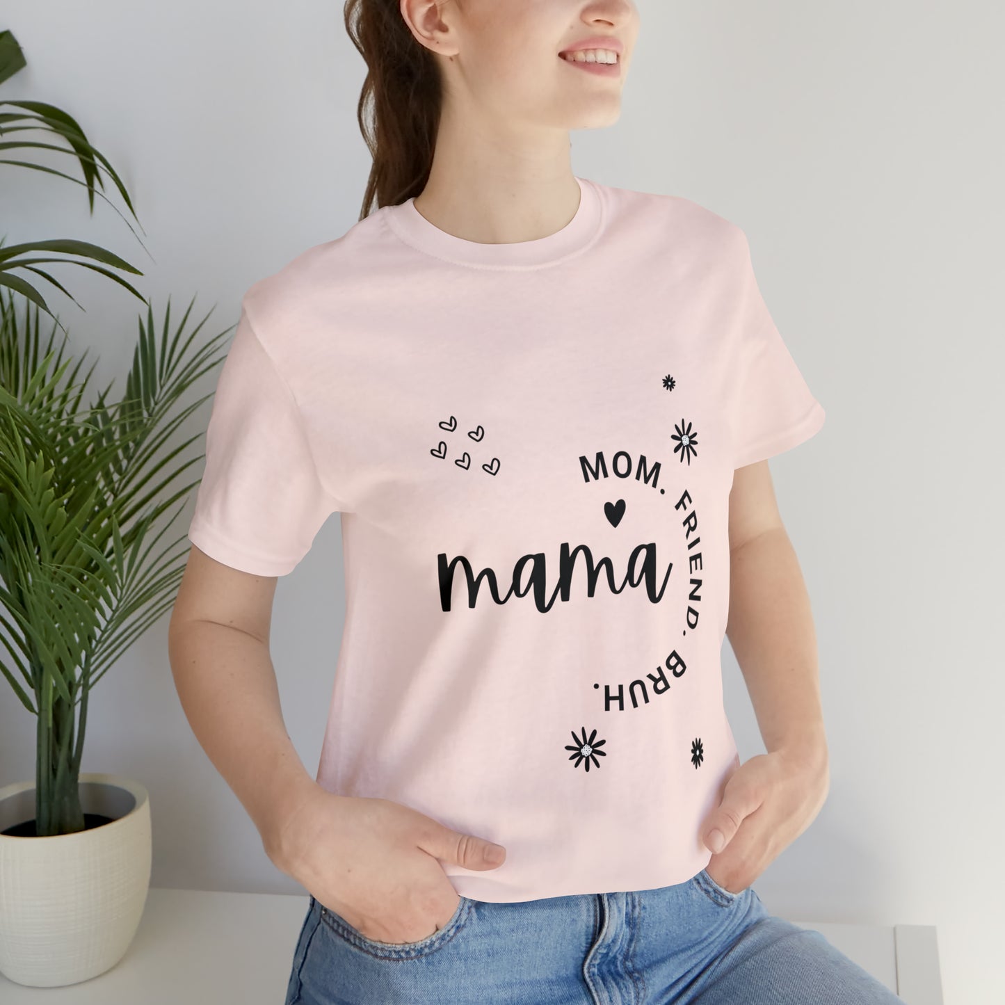 Mom Life Unisex Jersey Short Sleeve Tee