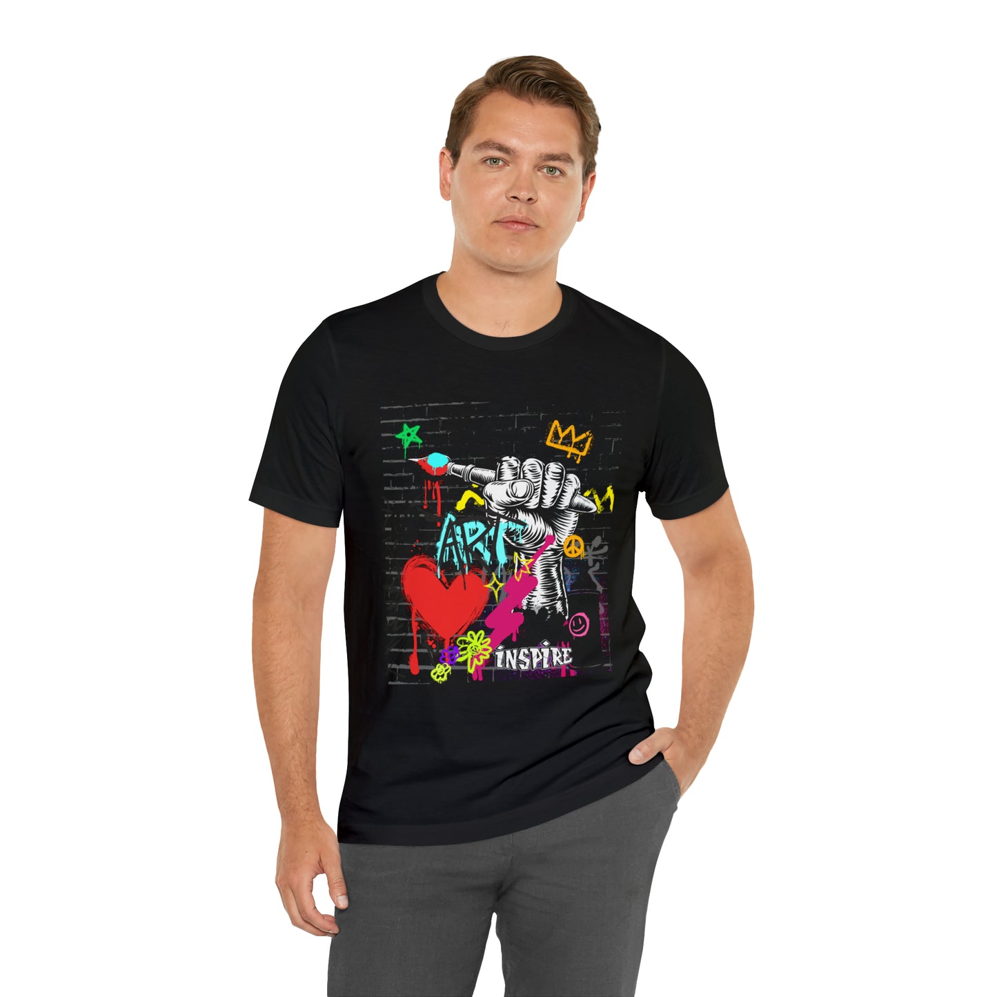 Artist graffiti urban Unisex Jersey Short Sleeve Tee