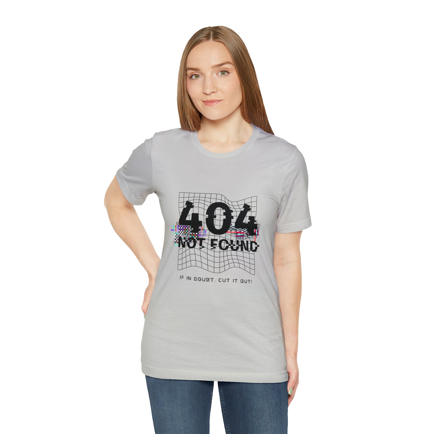 404 Not found Unisex Jersey Short Sleeve Tee