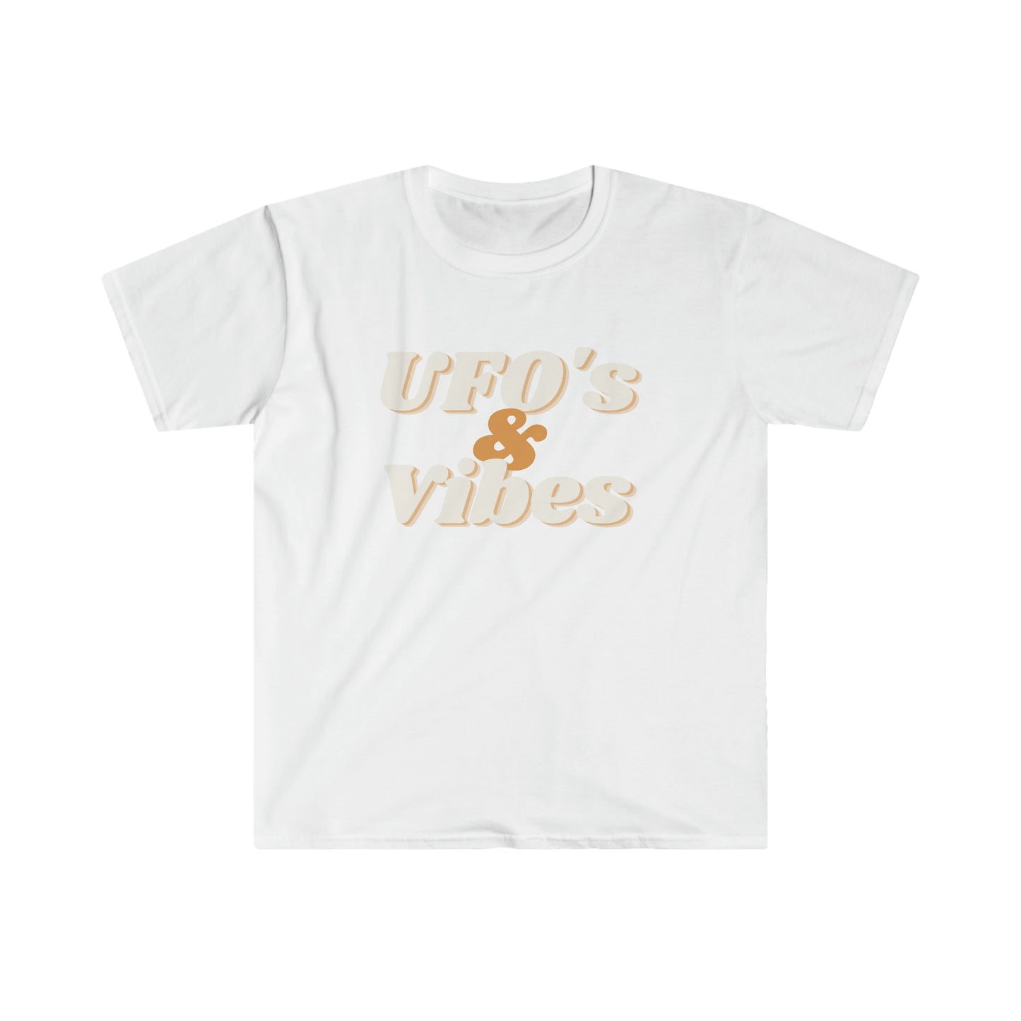 UFOs and vibes Unisex Softstyle T-Shirt