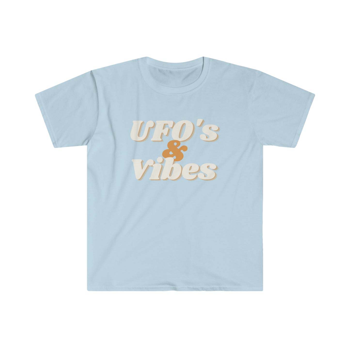 UFOs and vibes Unisex Softstyle T-Shirt