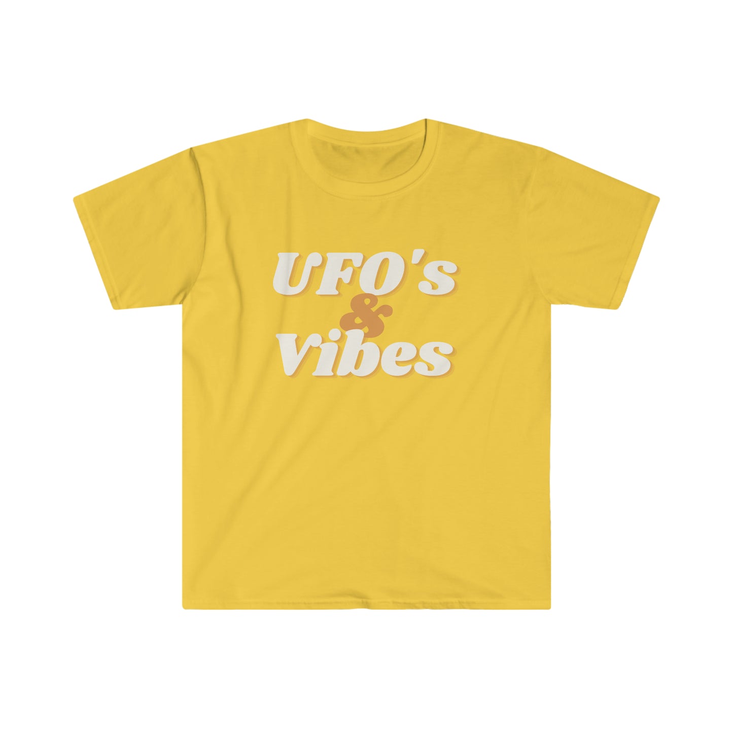 UFOs and vibes Unisex Softstyle T-Shirt