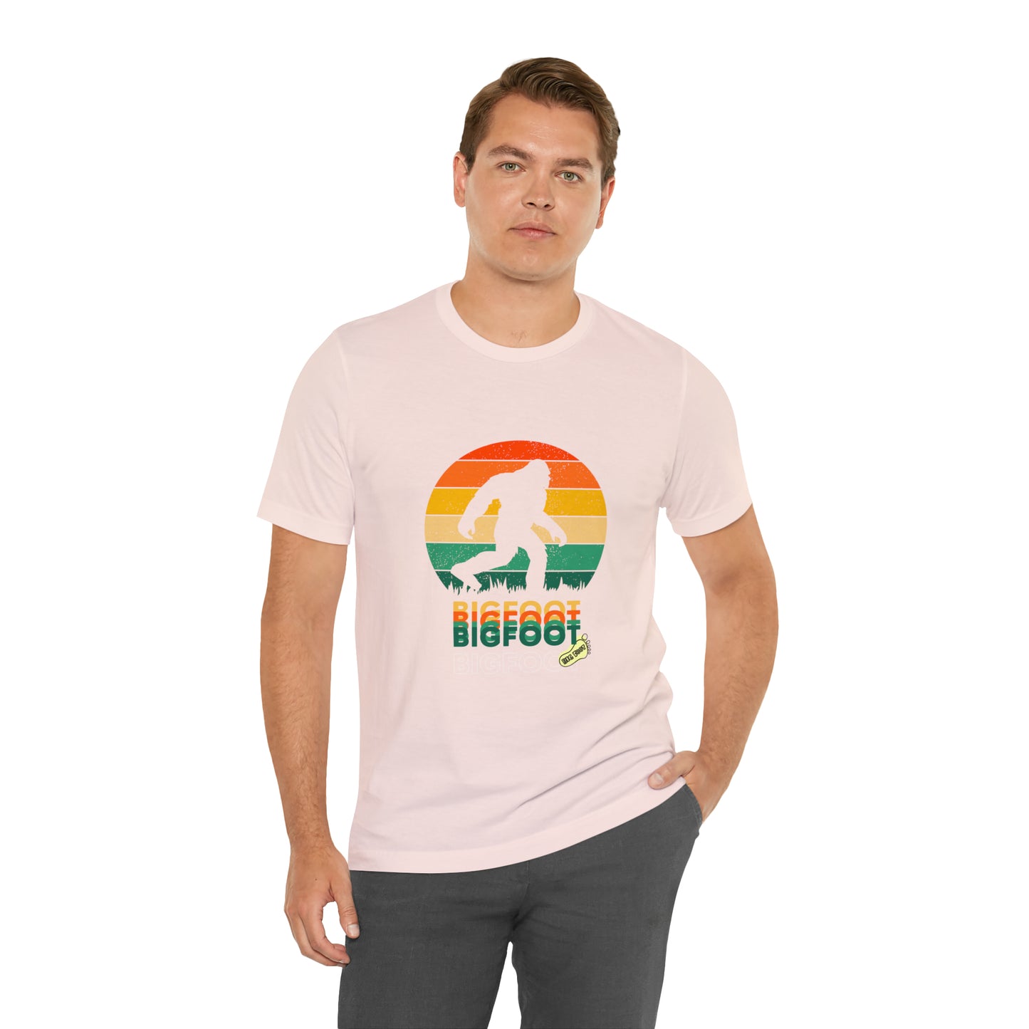 Bigfoot retro Unisex Jersey Short Sleeve Tee