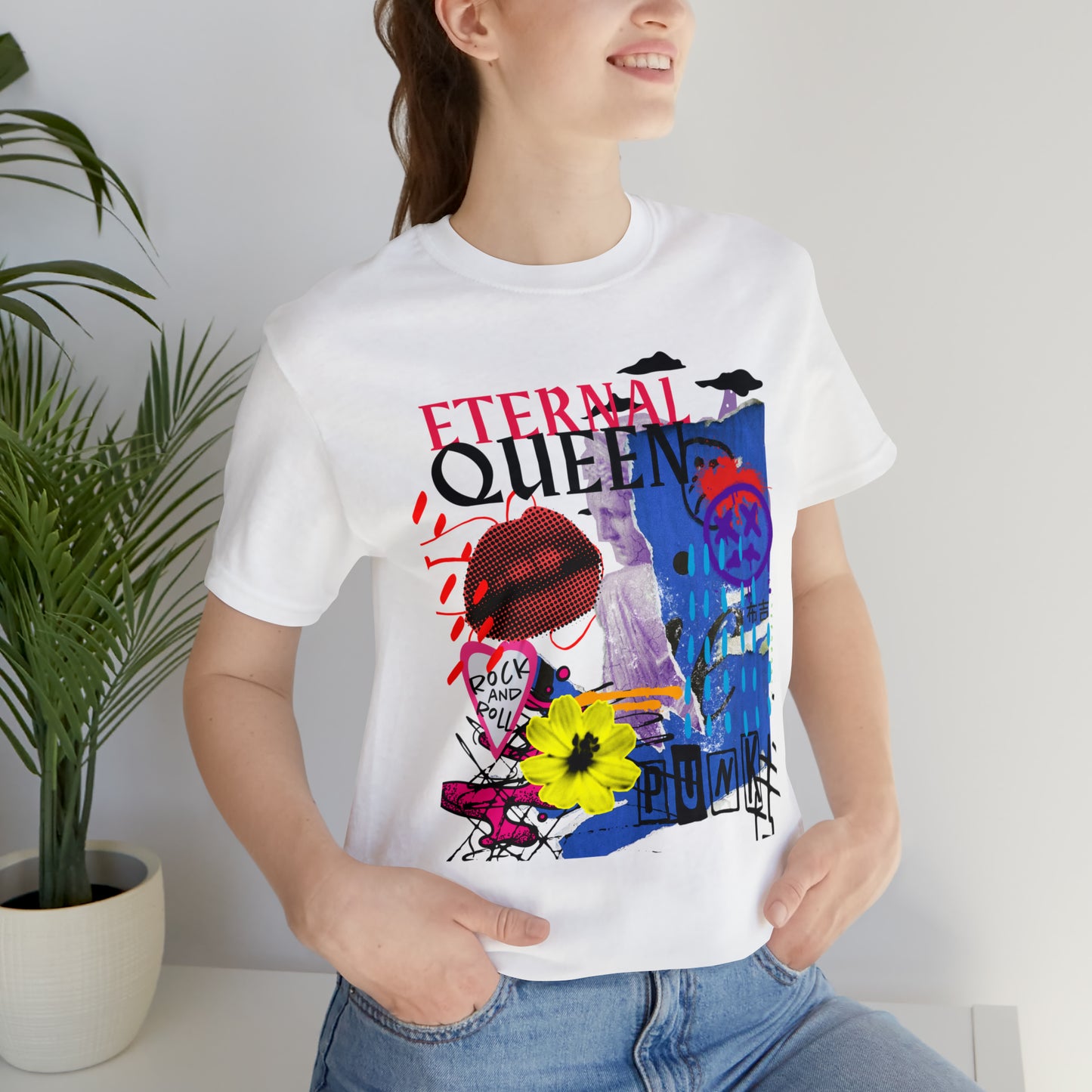 Graffiti Queen Unisex Jersey Short Sleeve Tee