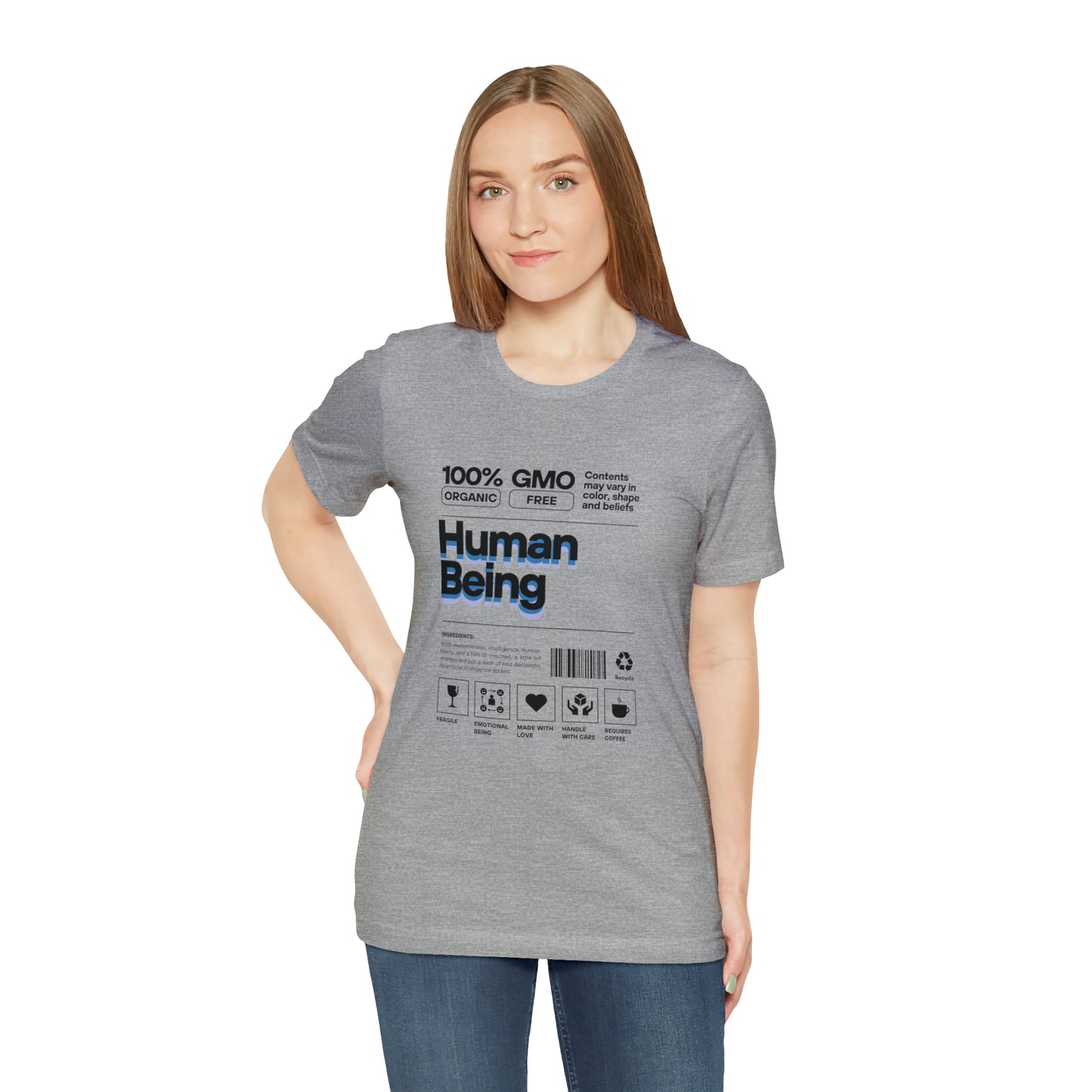 Human being Unisex Jersey Short Sleeve Tee