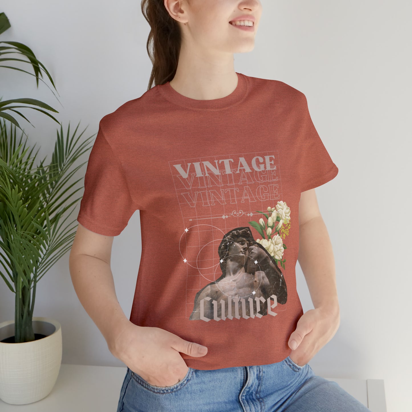 Vintage culture streetwear Unisex Jersey Short Sleeve Tee