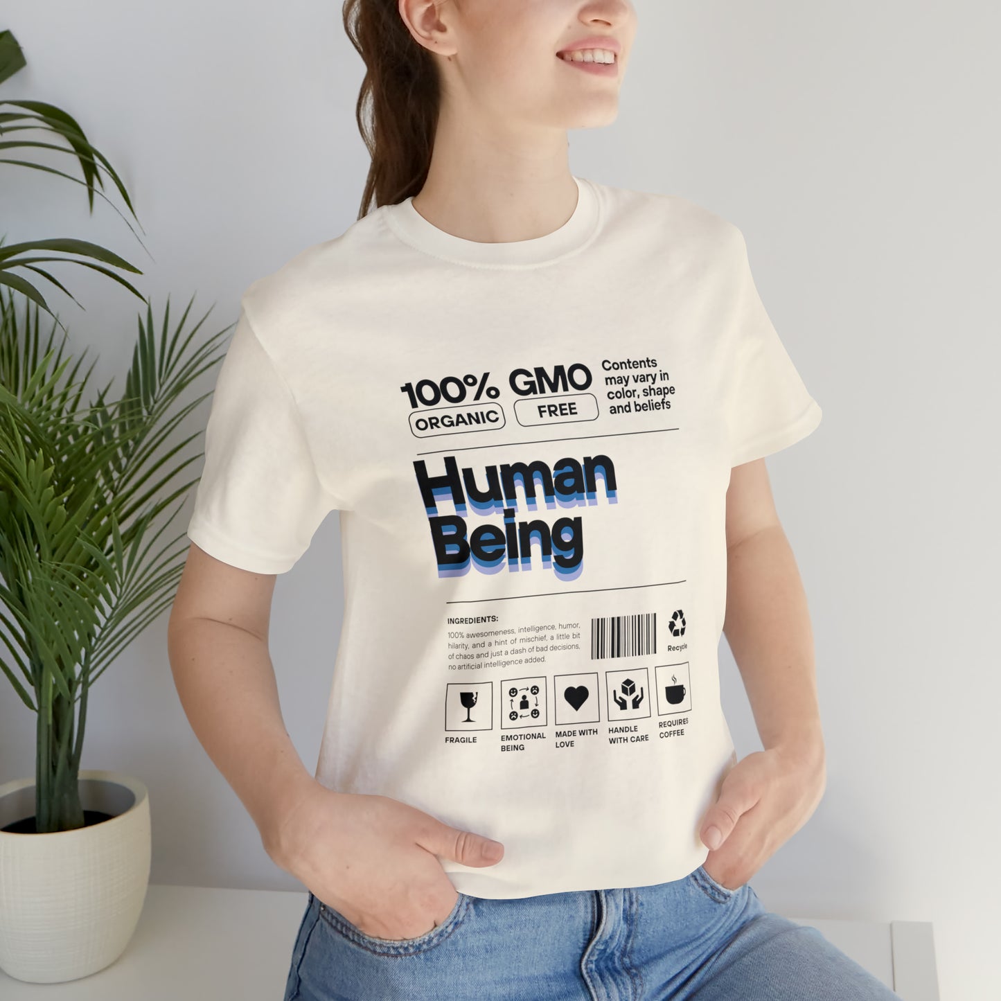 Human being Unisex Jersey Short Sleeve Tee