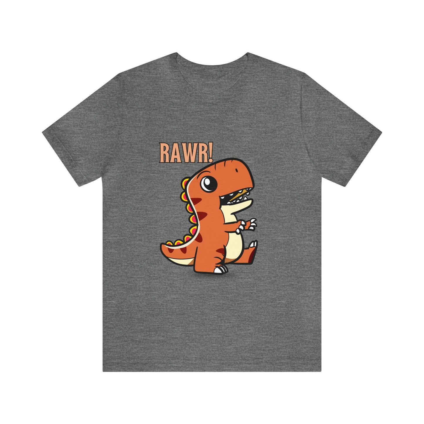 Rawr Dinosaur Cute Unisex Jersey Short Sleeve Tee