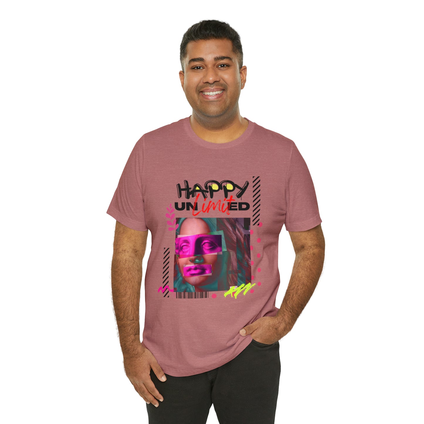 Happy unlimited urban streetwear Unisex Jersey Short Sleeve Tee