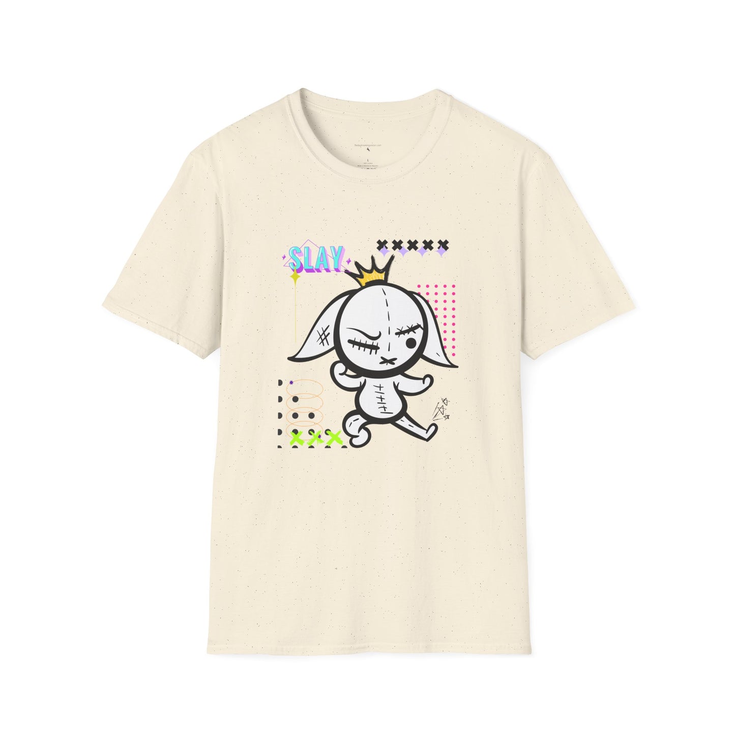 Graffiti bunny Slay  Unisex Softstyle T-Shirt