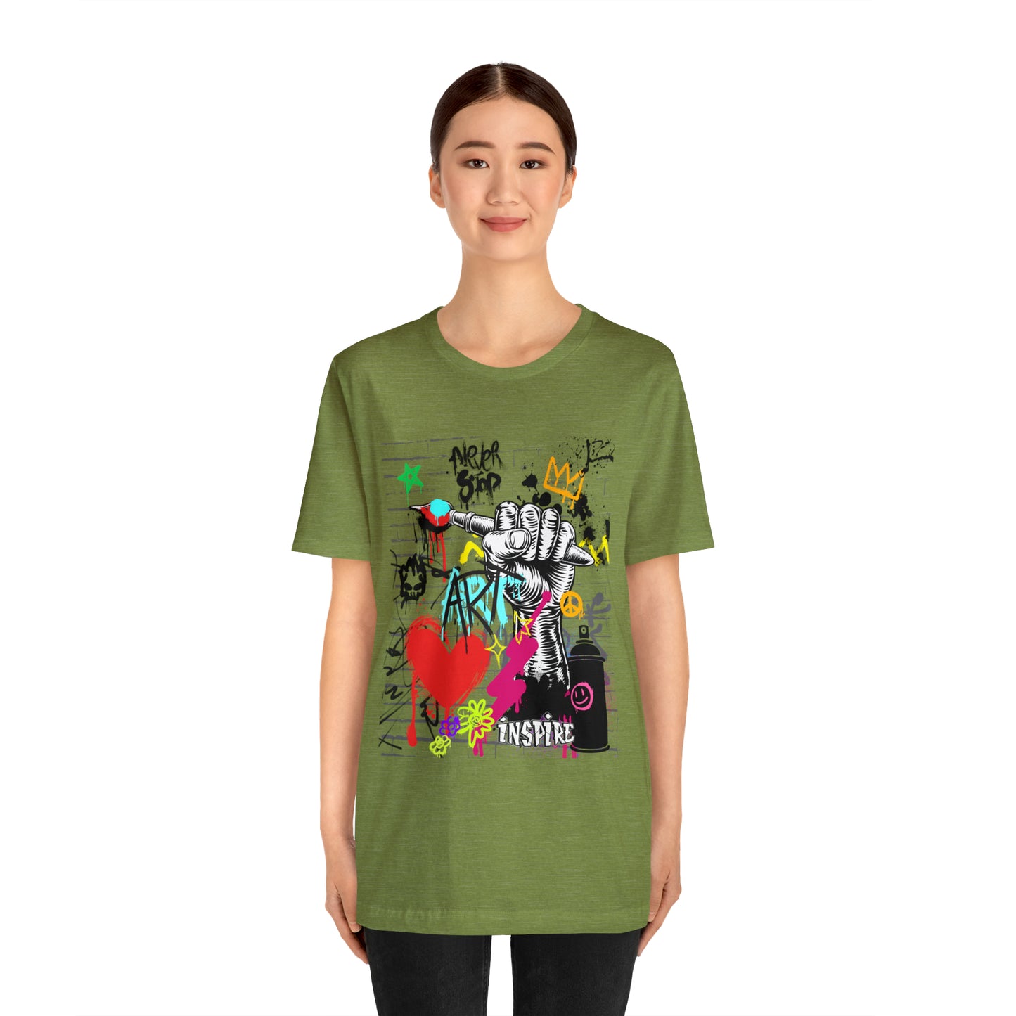 Artist graffiti urban Unisex Jersey Short Sleeve Tee