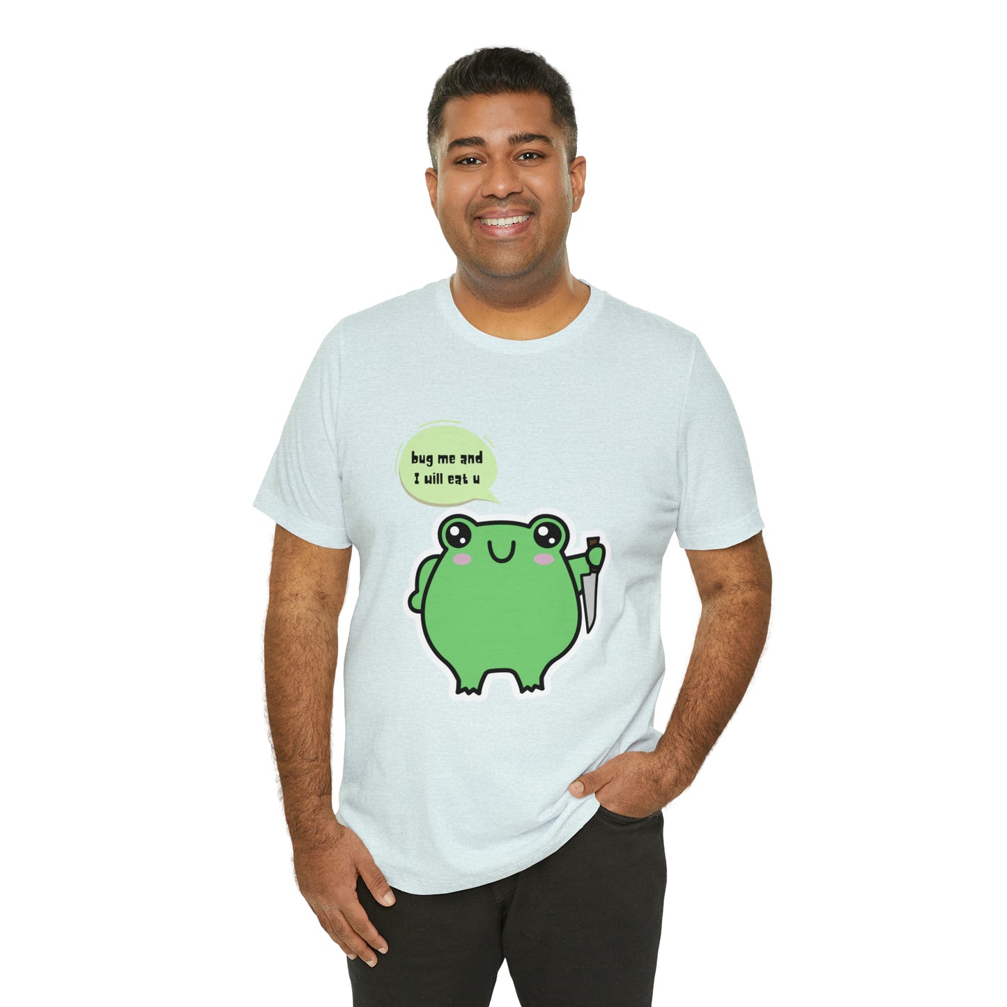 Frog kawaii cute Unisex Jersey Short Sleeve Tee