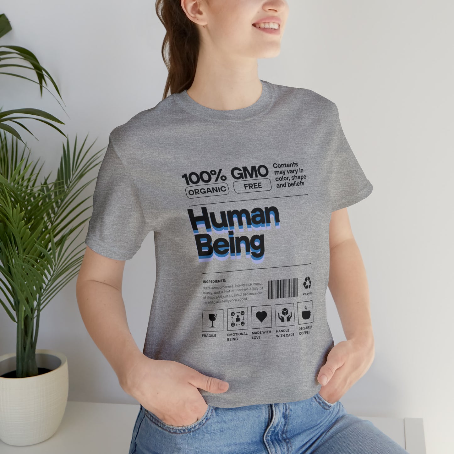 Human being Unisex Jersey Short Sleeve Tee