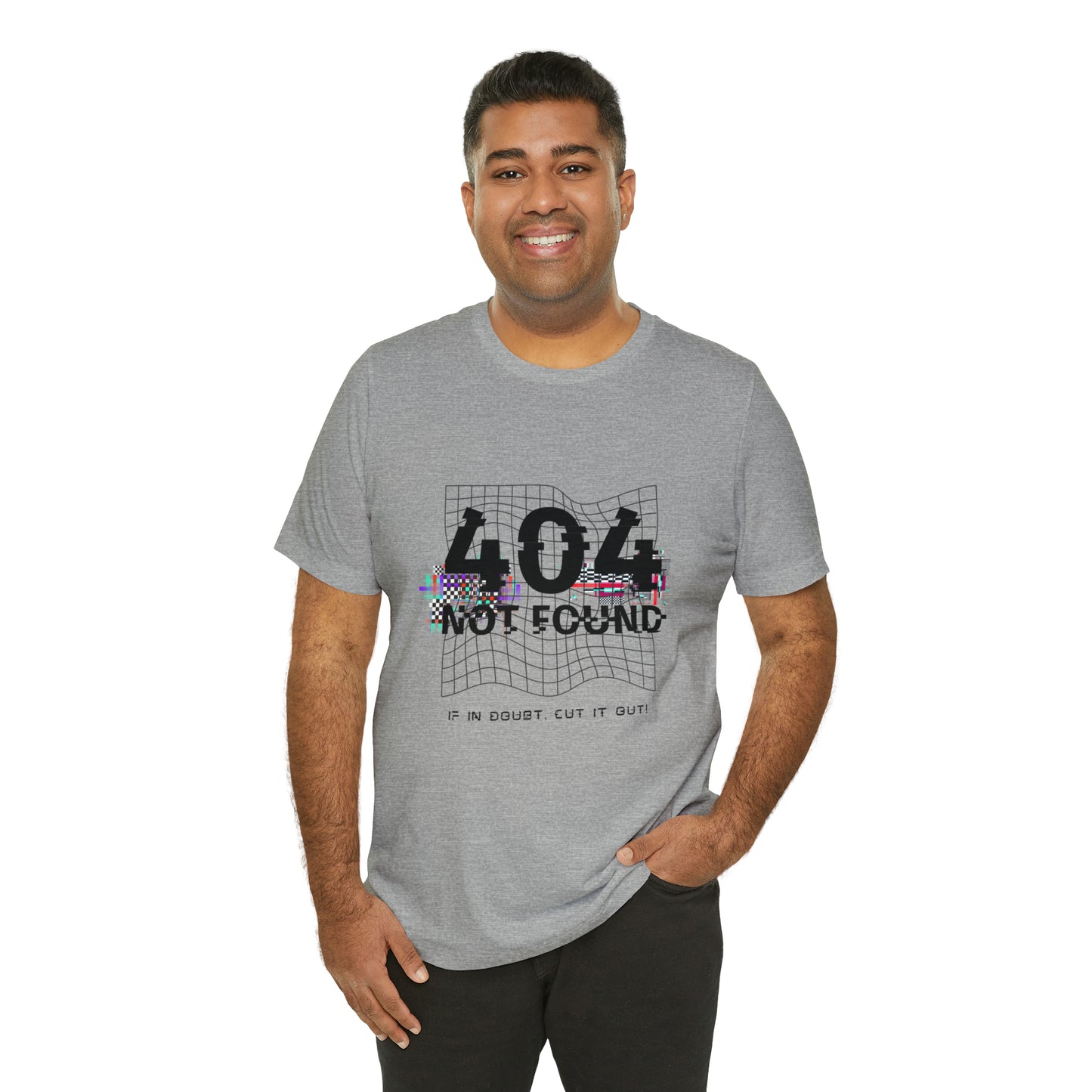 404 Not found Unisex Jersey Short Sleeve Tee