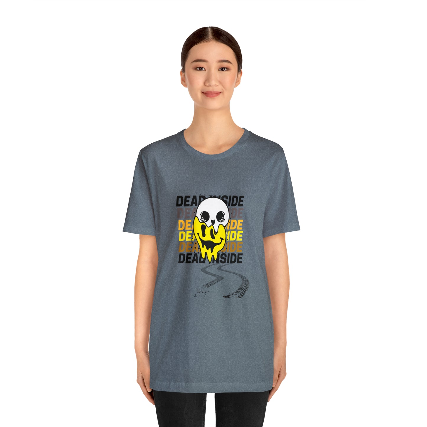 Dead Inside Urban streetwear Unisex Jersey Short Sleeve Tee