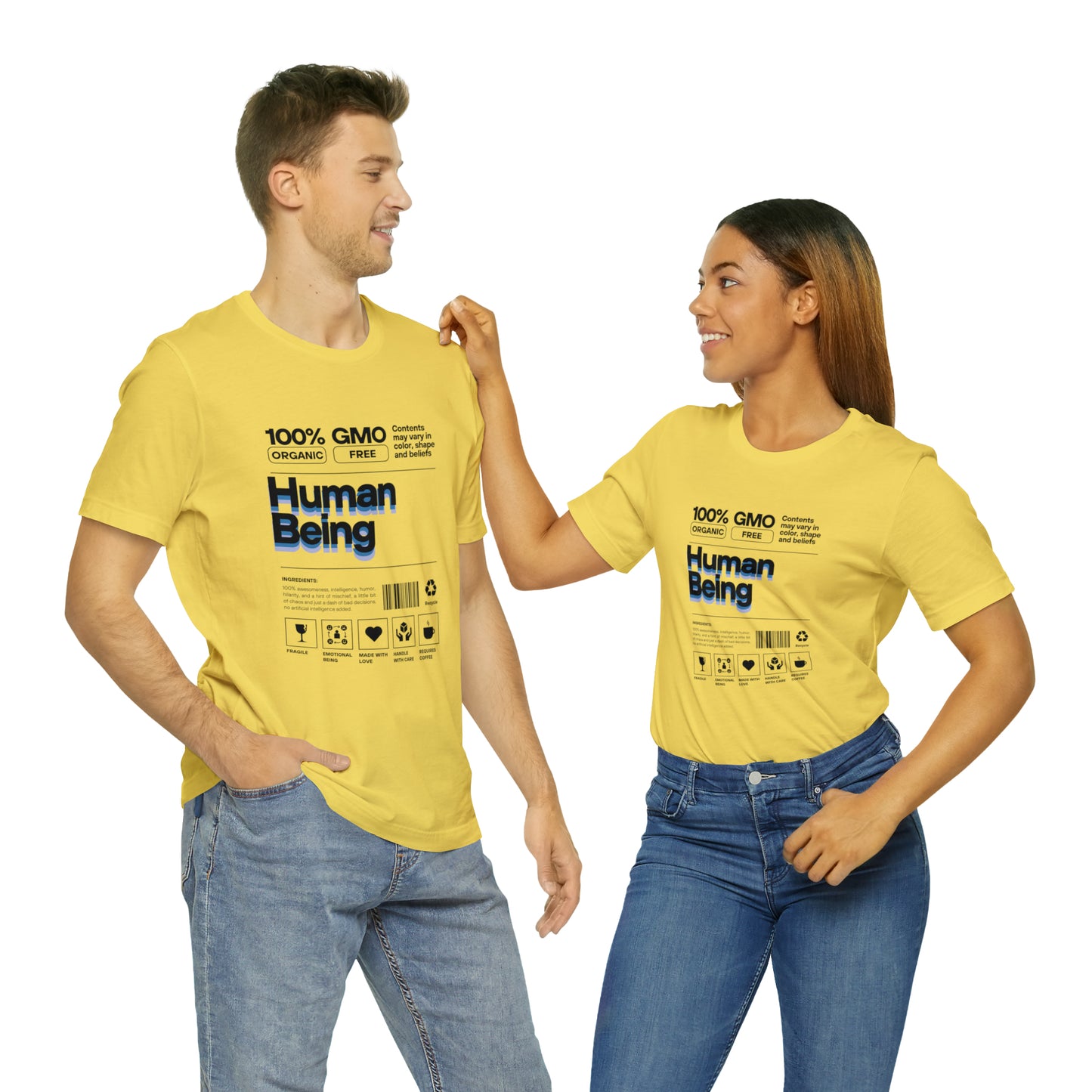 Human being Unisex Jersey Short Sleeve Tee