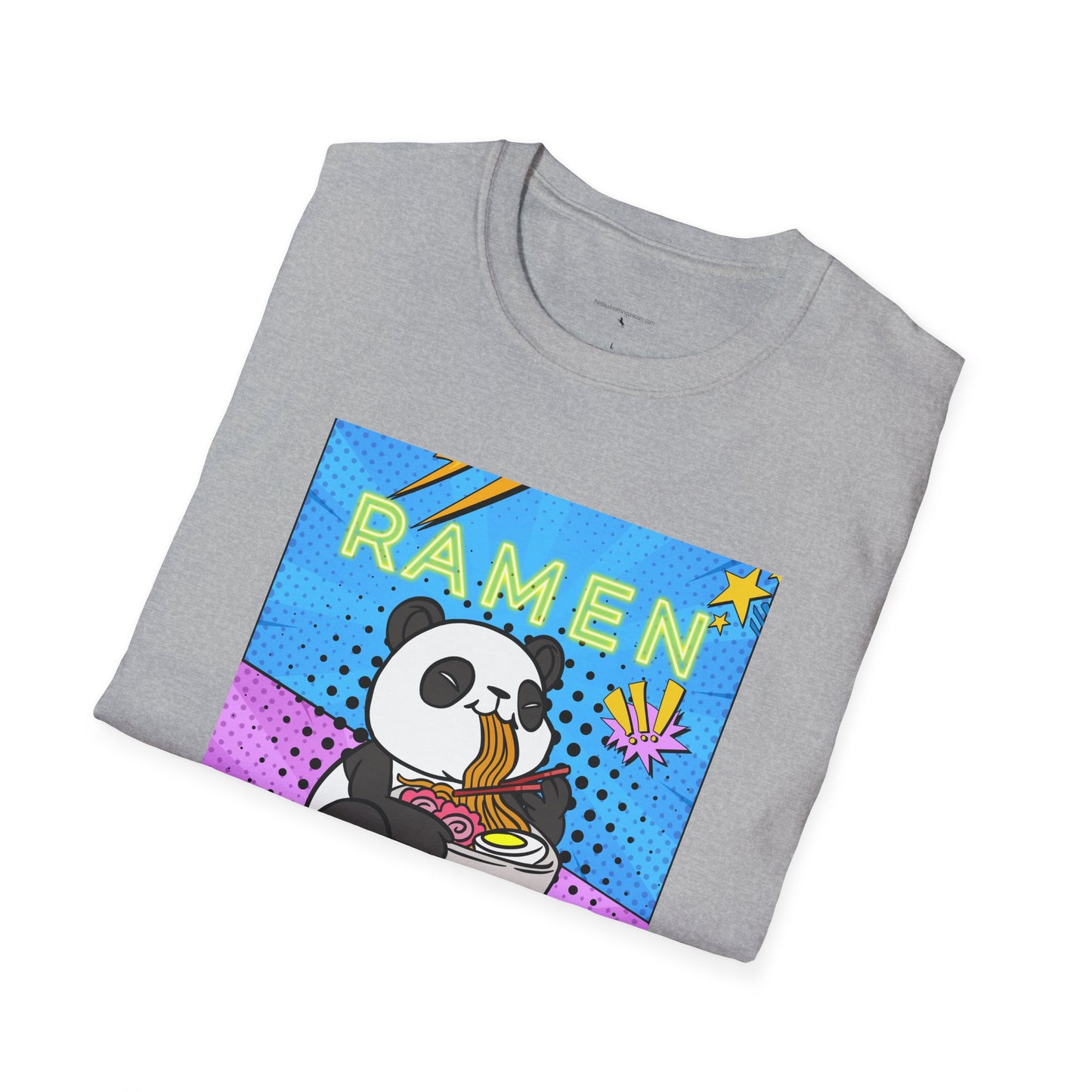 Ramen Panda Unisex Softstyle T-Shirt