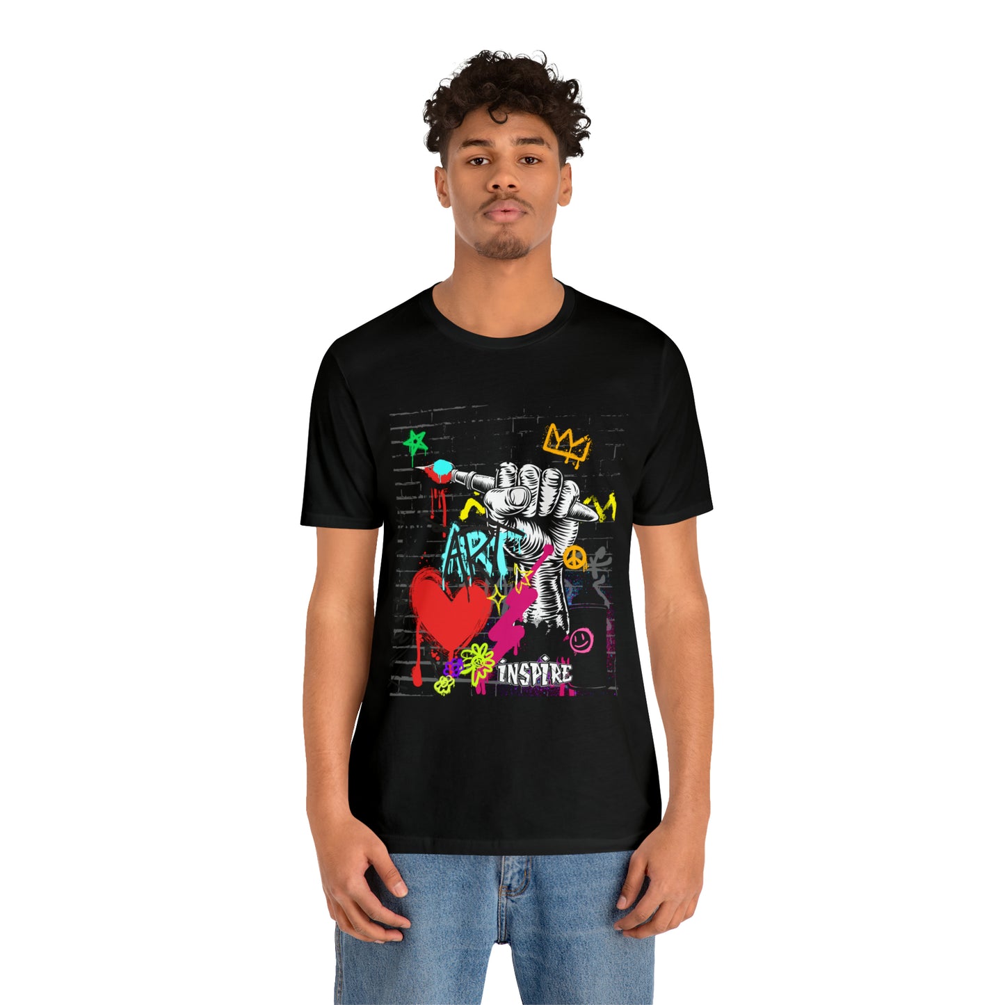 Artist graffiti urban Unisex Jersey Short Sleeve Tee