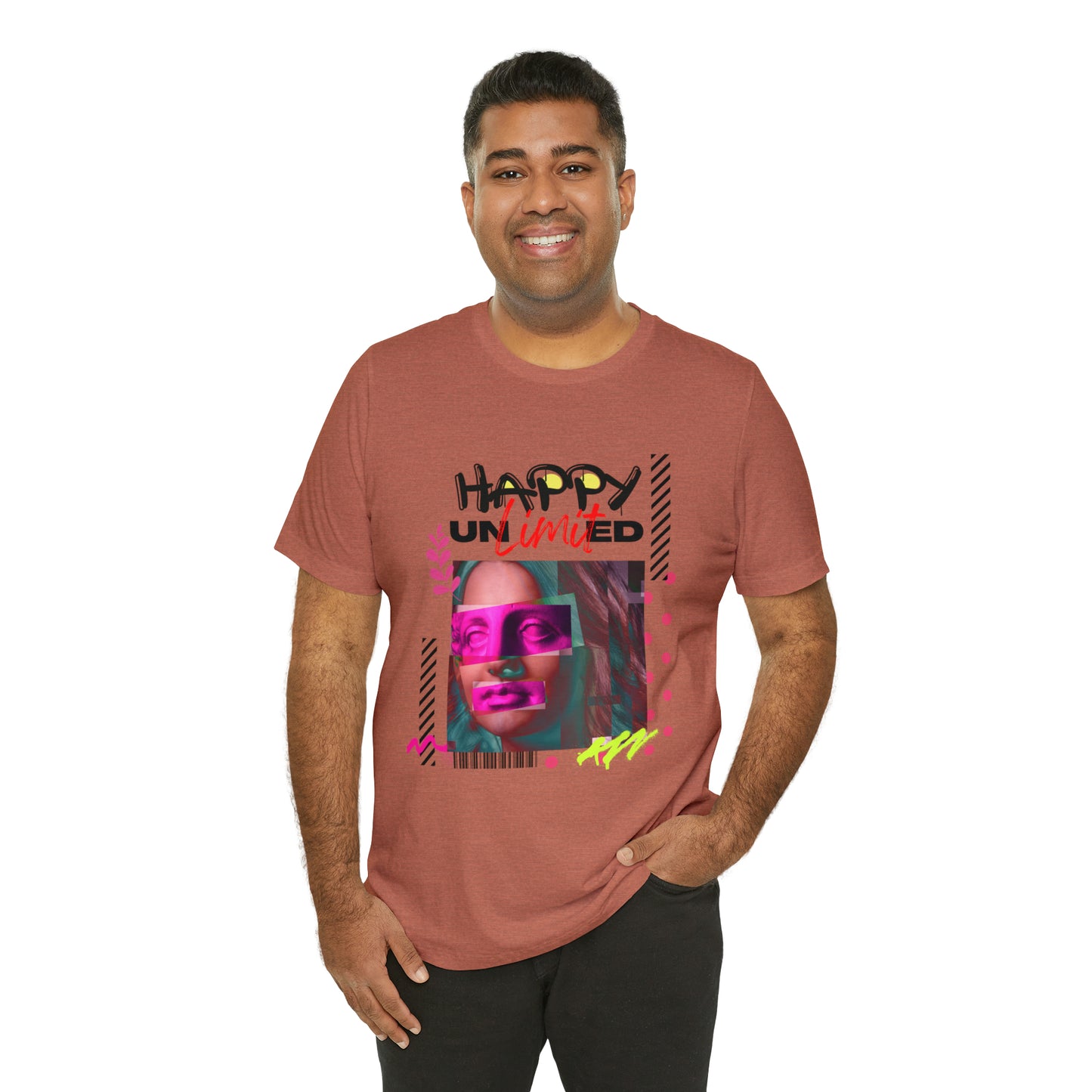 Happy unlimited urban streetwear Unisex Jersey Short Sleeve Tee